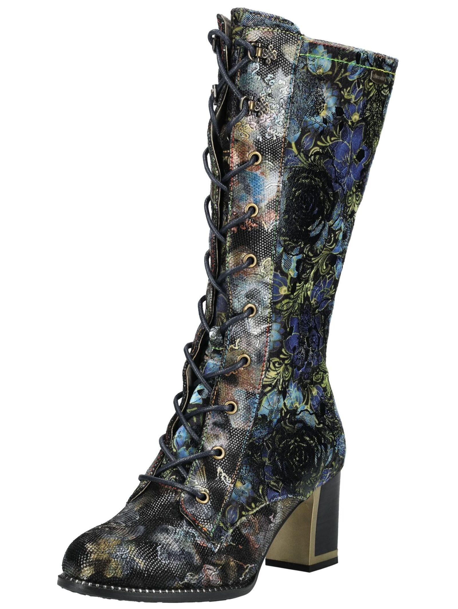 LAURA VITA Schnürstiefel "LAURA VITA Stiefel Leder/Textil" günstig online kaufen