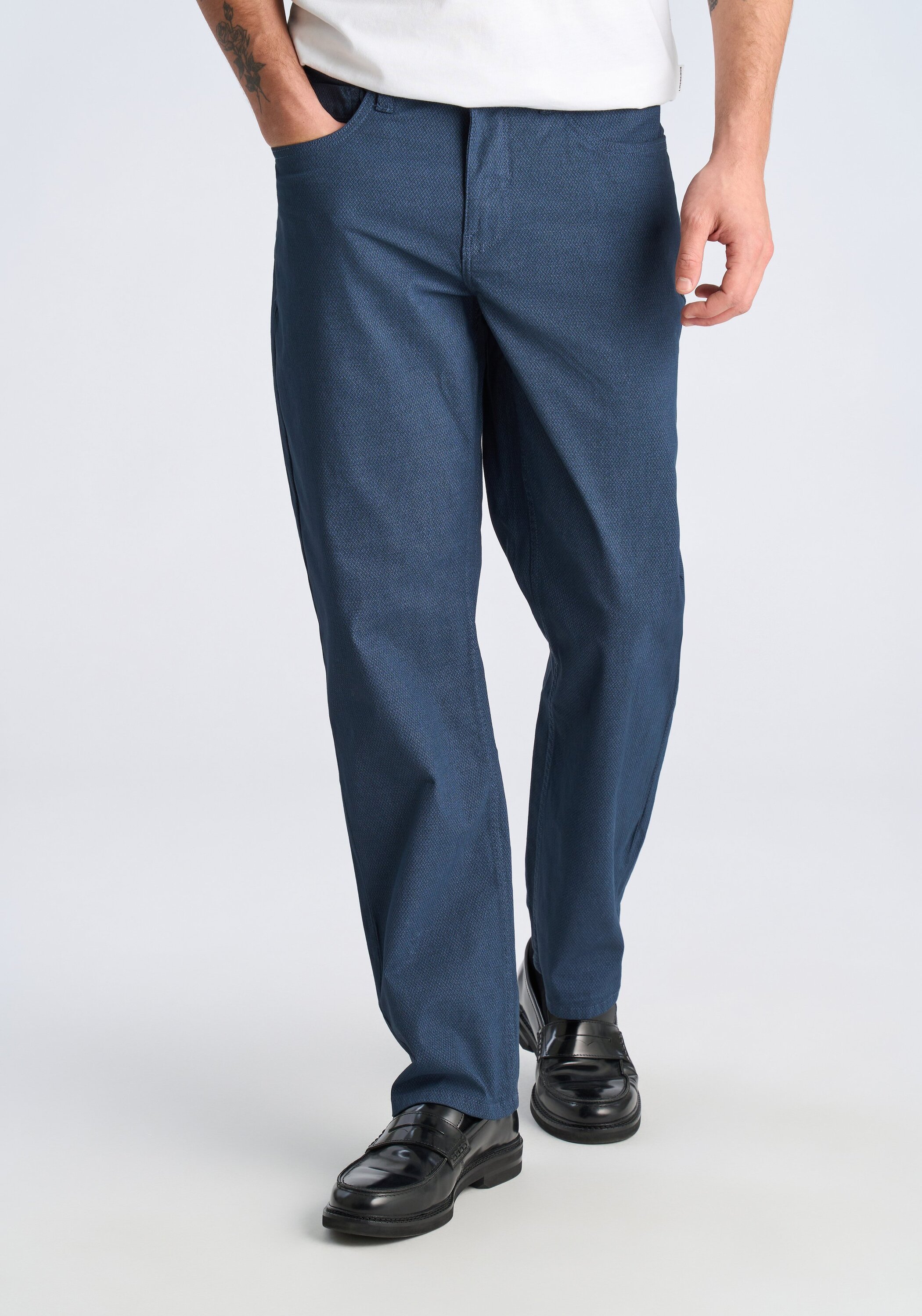 LINDBERGH 5-Pocket-Hose "5-Pocket Hose Relaxed Loose Fit"