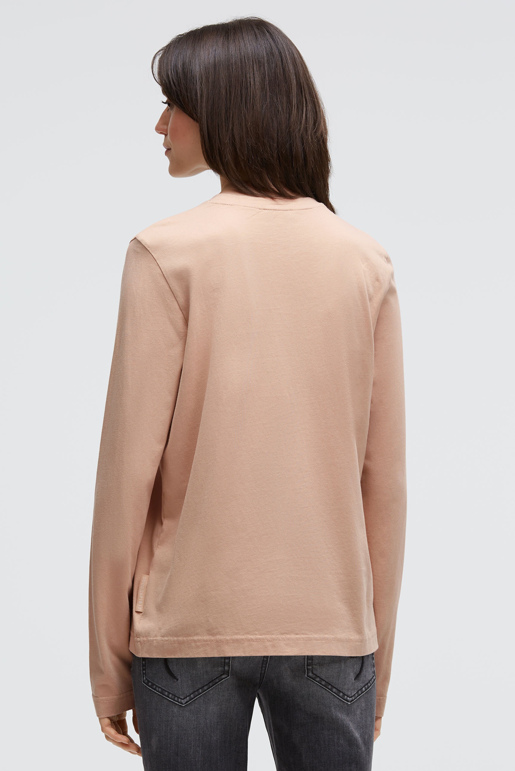 SOCCX Langarmshirt aus Baumwolle