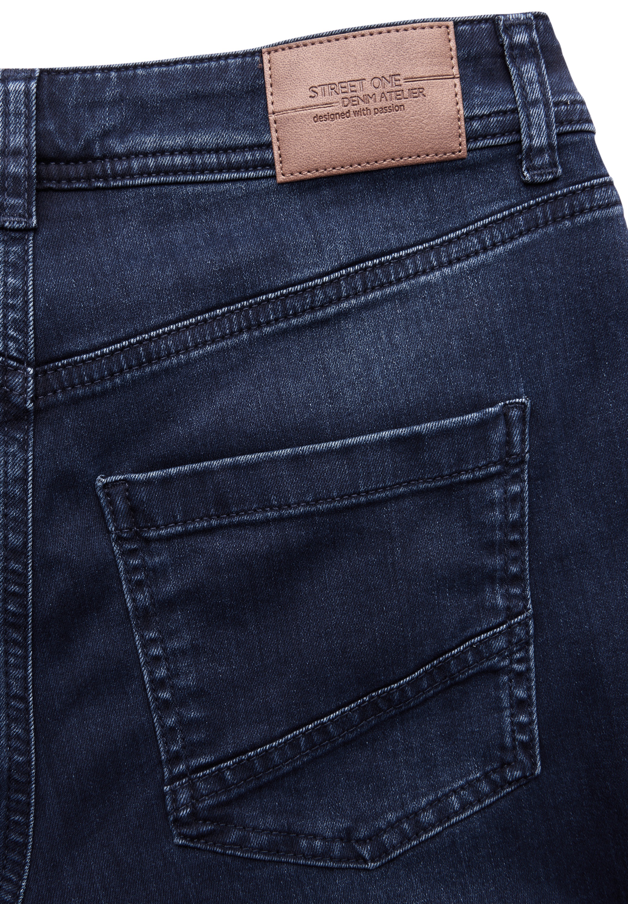 STREET ONE Comfort-fit-Jeans, High Waist