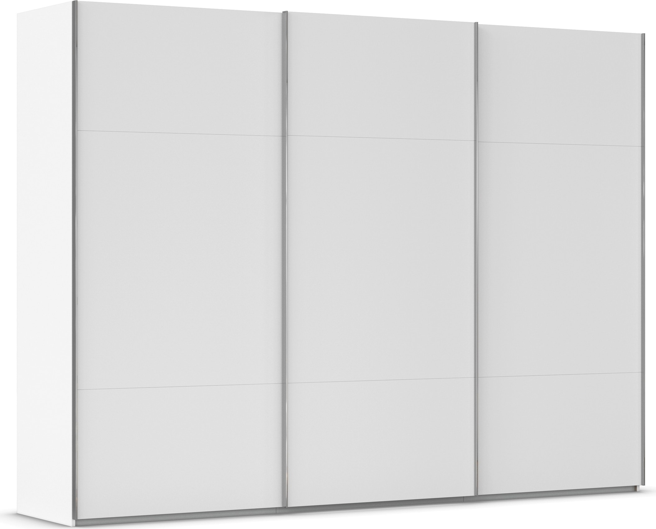 rauch Schwebetürenschrank "Kleiderschrank Schrank Garderobe Schlafzimmerschrank CONTIDO" 3 verschiedene Ausstattungen BASIC/CLASSIC/PREMIUM, aus hochwertigem Material in 6 Breiten 2 Griff-Farben MADE IN GERMANY