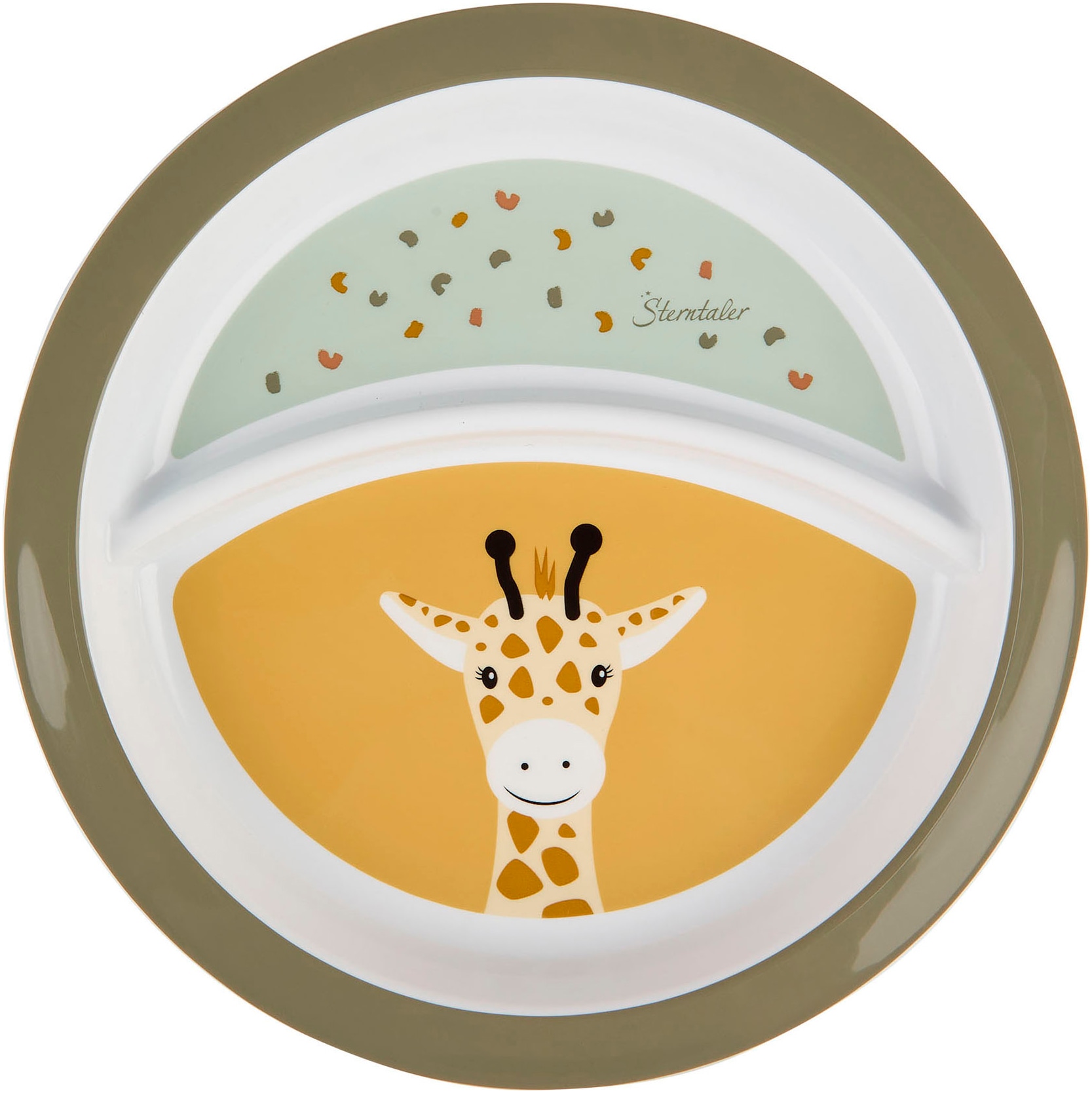Sterntaler® Kindergeschirr-Set »Safari, rund«, (5 tlg.)