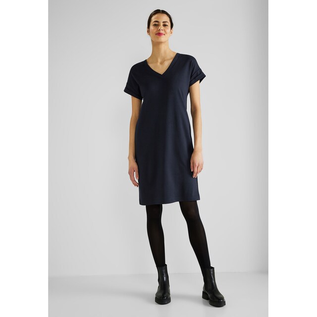 | online kaufen in Unifarbe Jerseykleid, ONE STREET BAUR