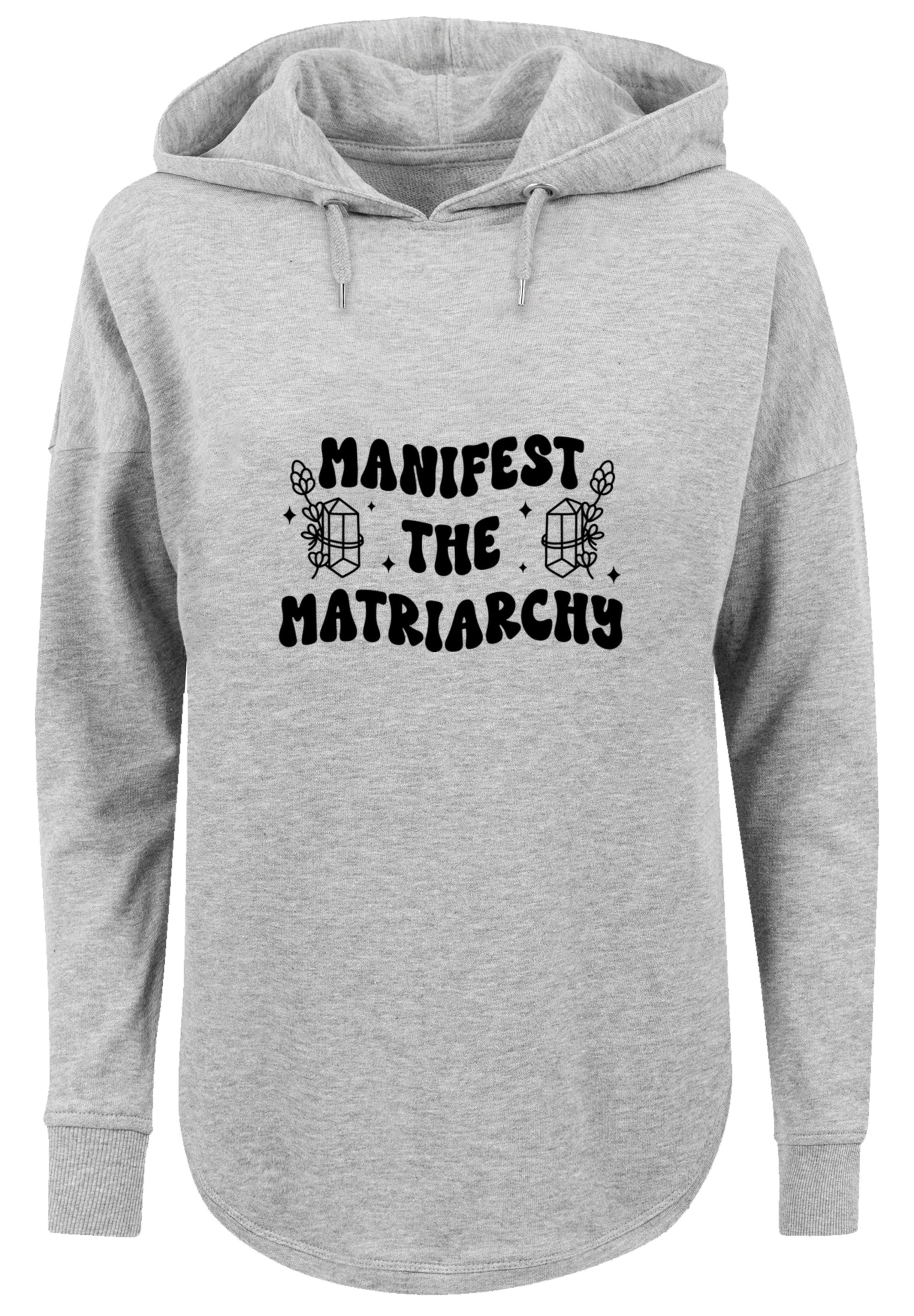 F4NT4STIC Kapuzenpullover »Feministisch Manifest The Matriarchy Frauentag« Premium Qualität