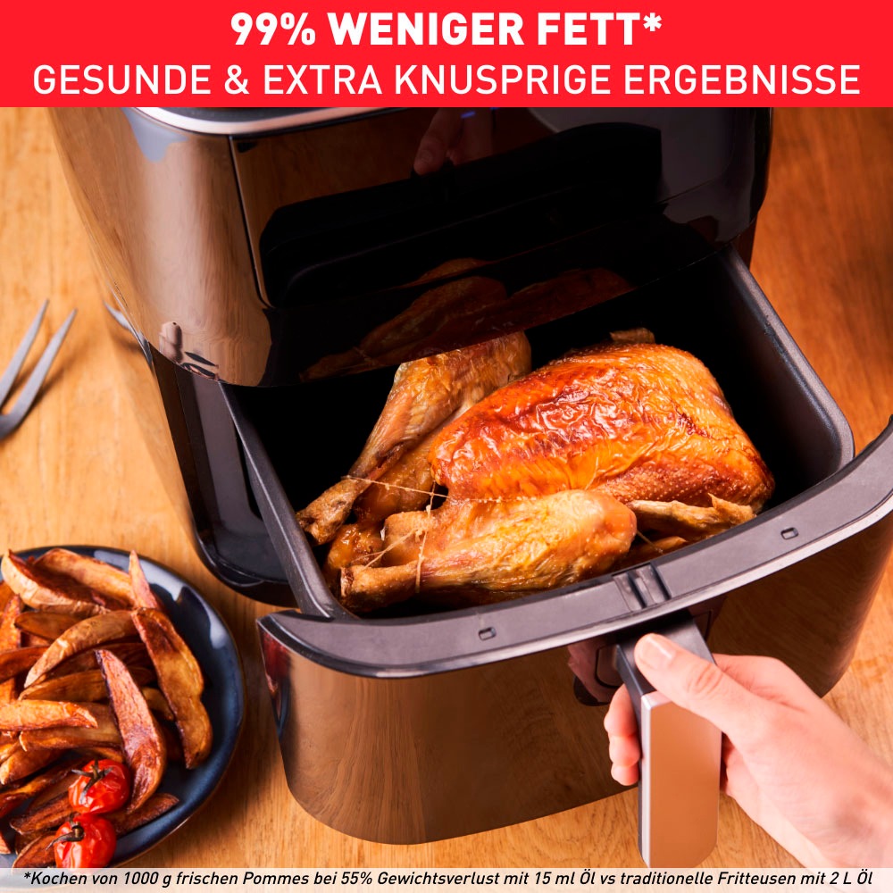 Tefal Heißluftfritteuse "Easy Fry Grill & Steam" 1700 W Grill + Dampfgarer, günstig online kaufen