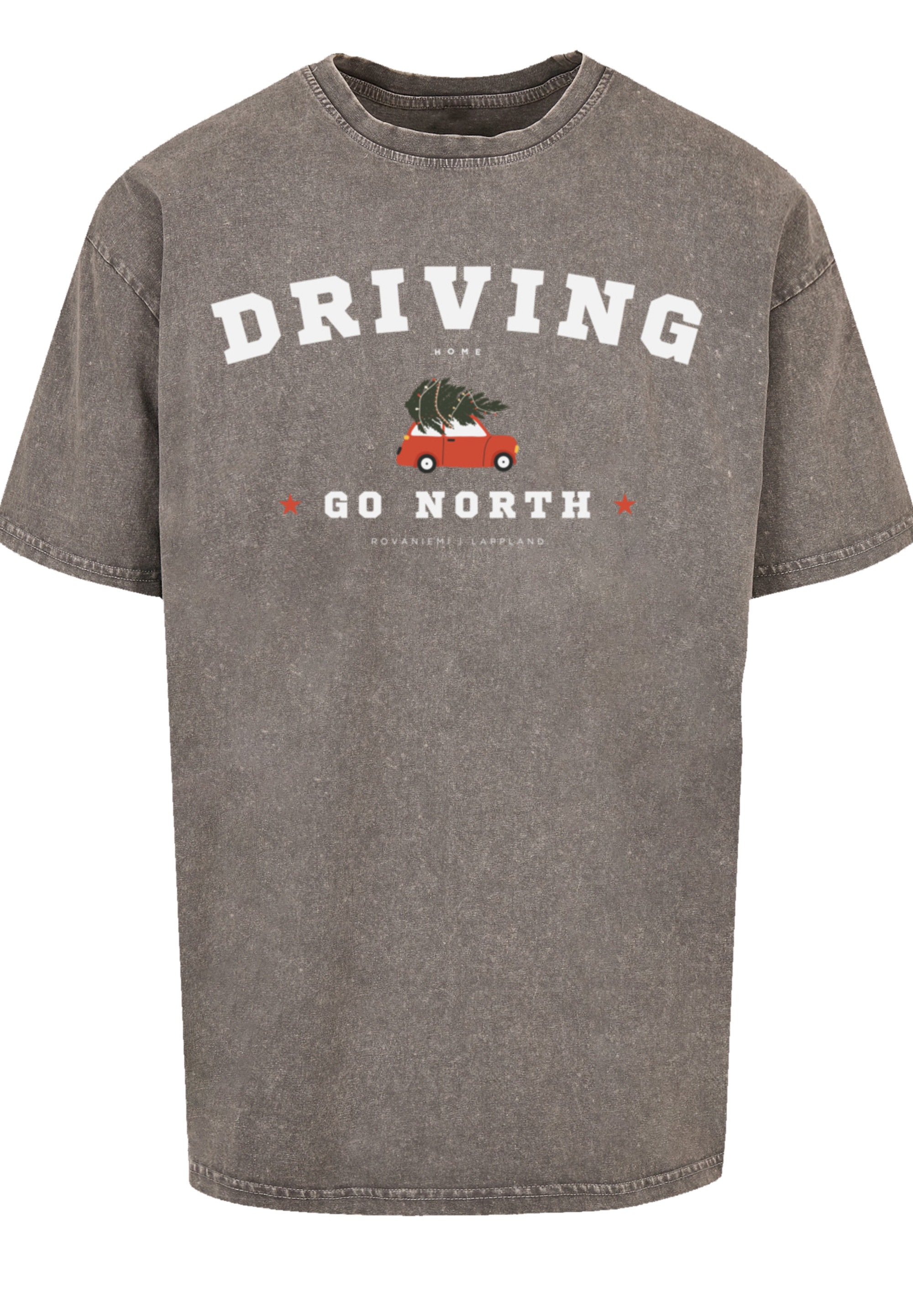 F4NT4STIC T-Shirt "Driving Home Weihnachten", Weihnachten, Geschenk, Logo günstig online kaufen