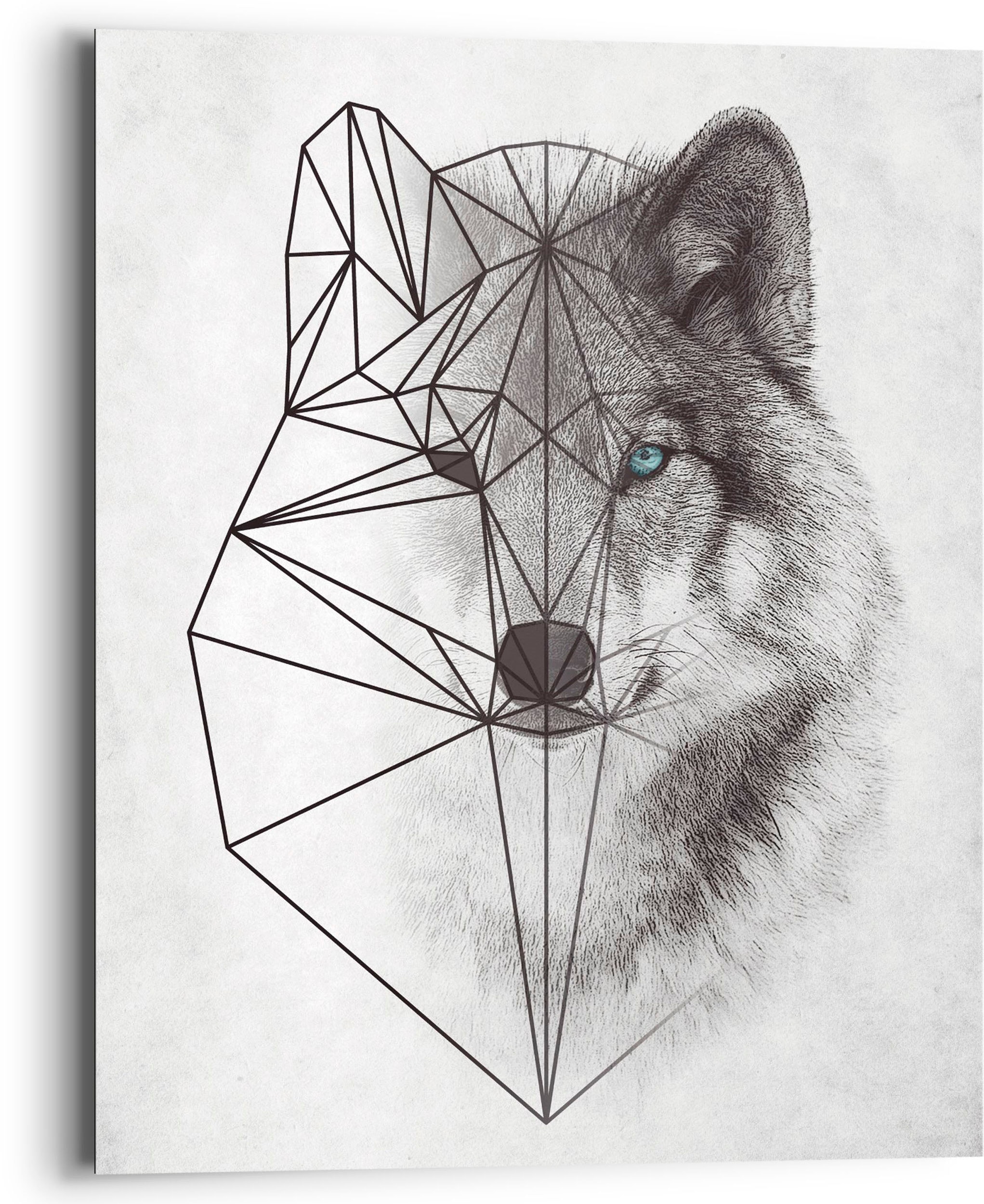 »Polygonic Wolf«, Reinders! Holzbild kaufen St.) (1 | BAUR