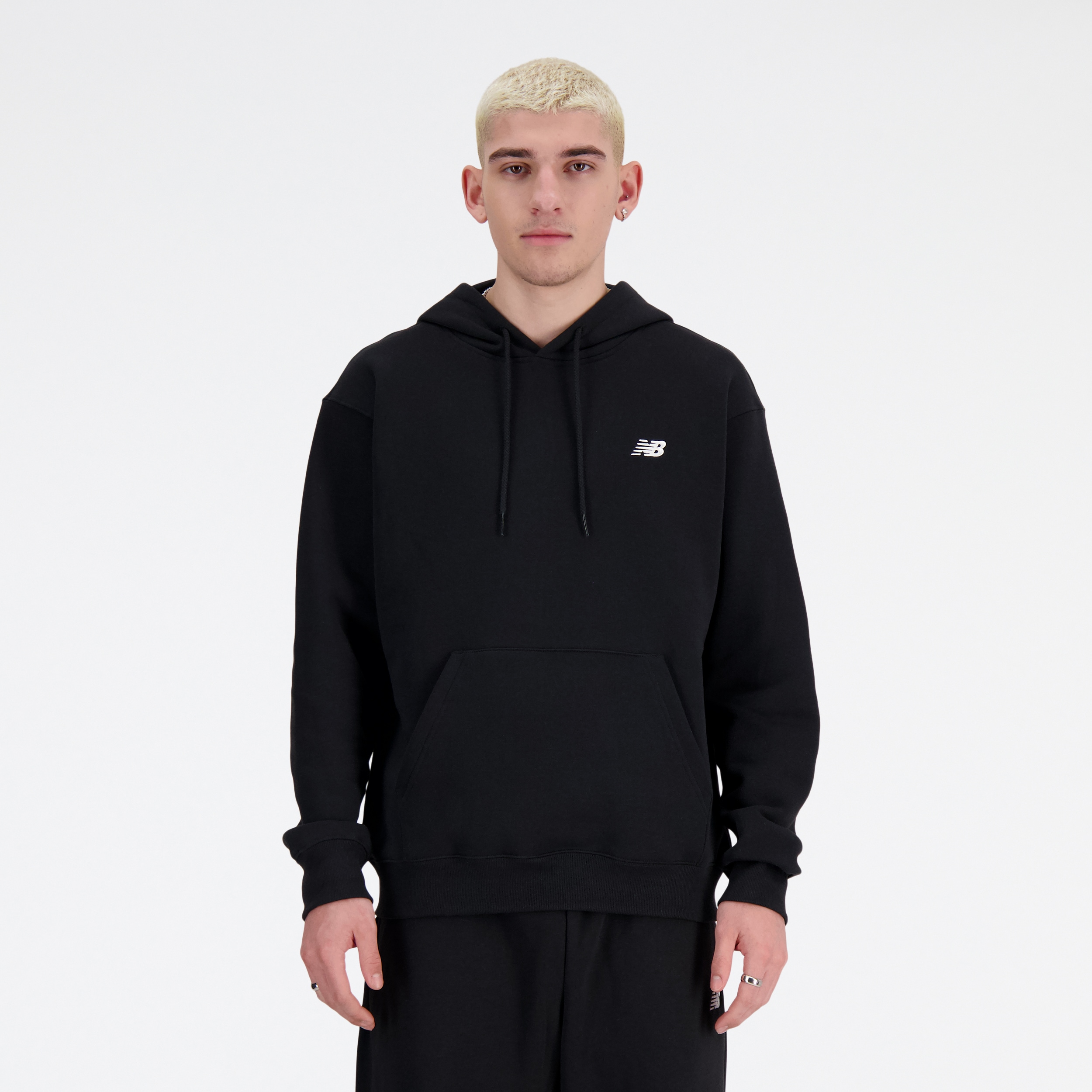New Balance Kapuzensweatshirt "SPORT ESSENTIALS FRENCH TERRY HOODIE", mit Kapuze, Langarm, aus Baumwolle und Polyester, entspannte Passform
