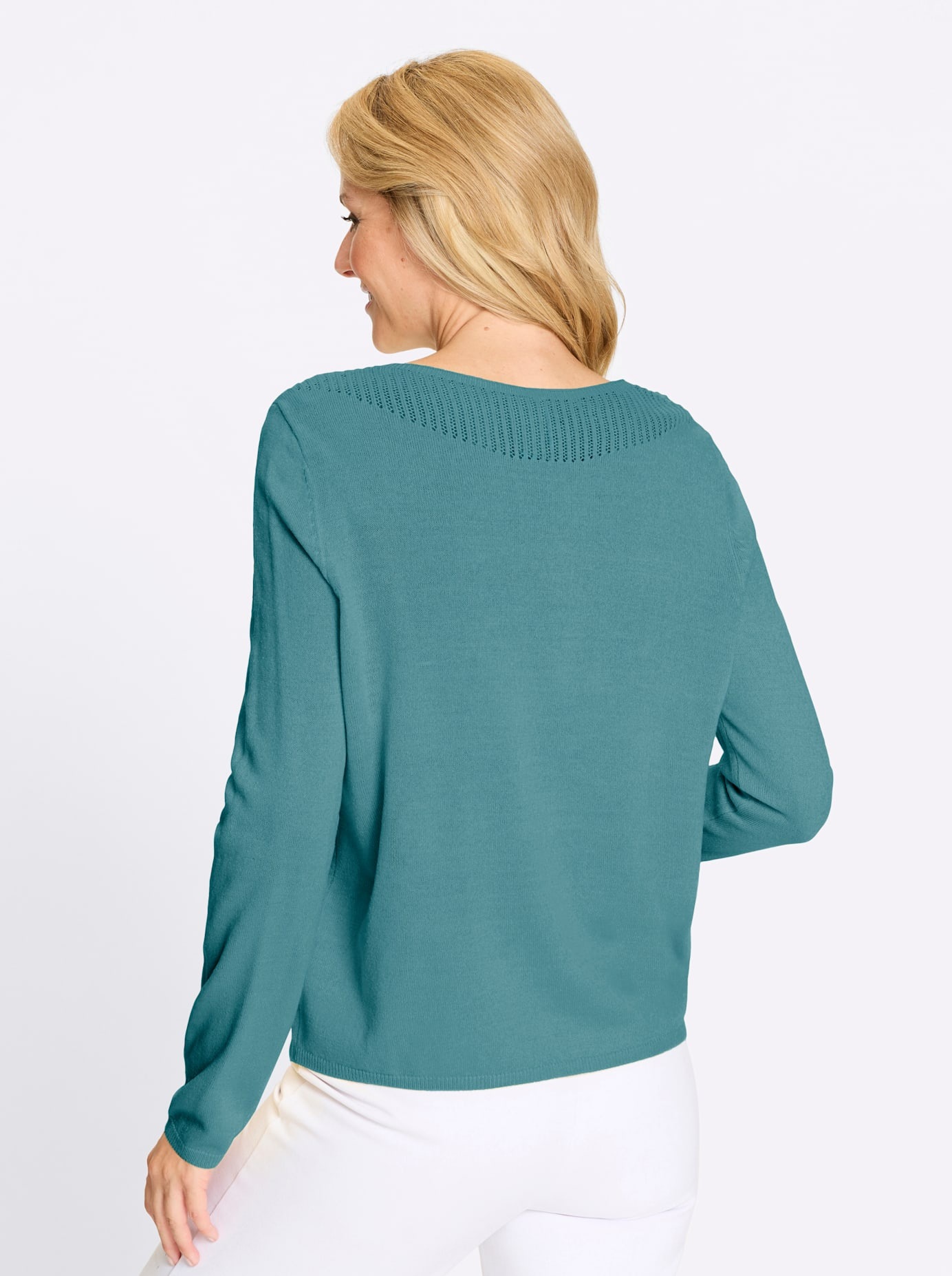 Thumbnail - Classic Basics Strickpullover "Langarm-Pullover"