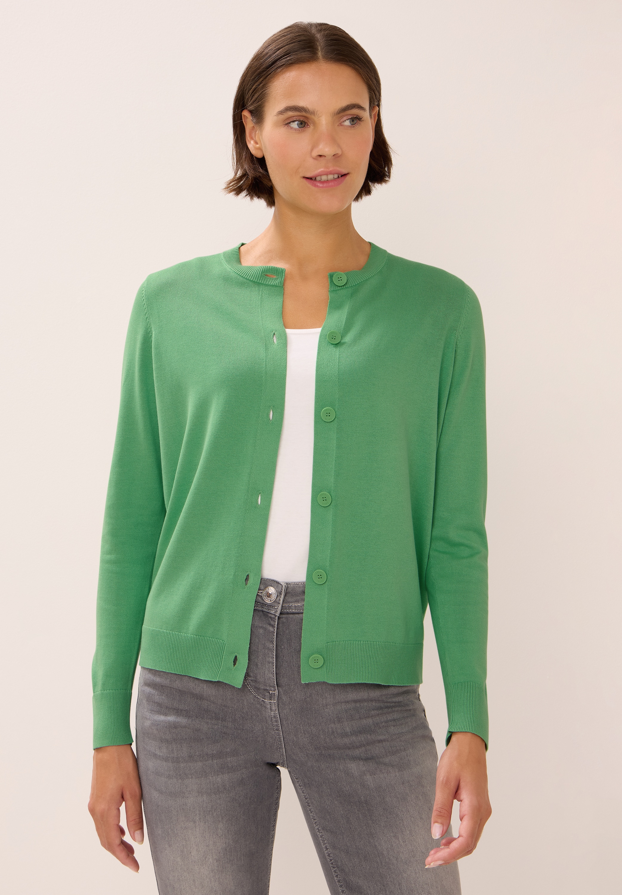 Cecil Cardigan mit Rundhalsausschnitt günstig online kaufen