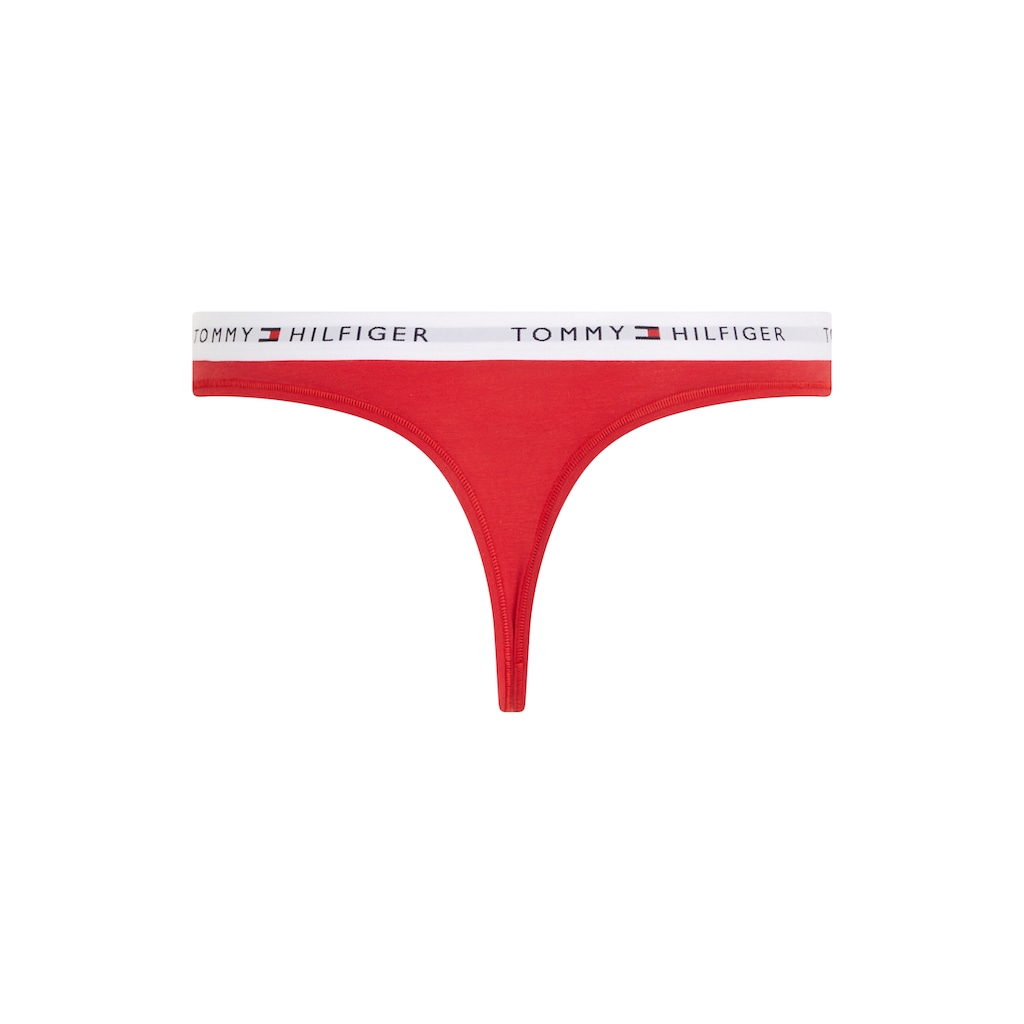 Tommy Hilfiger Underwear T-String, mit Logo auf dem Taillenbund