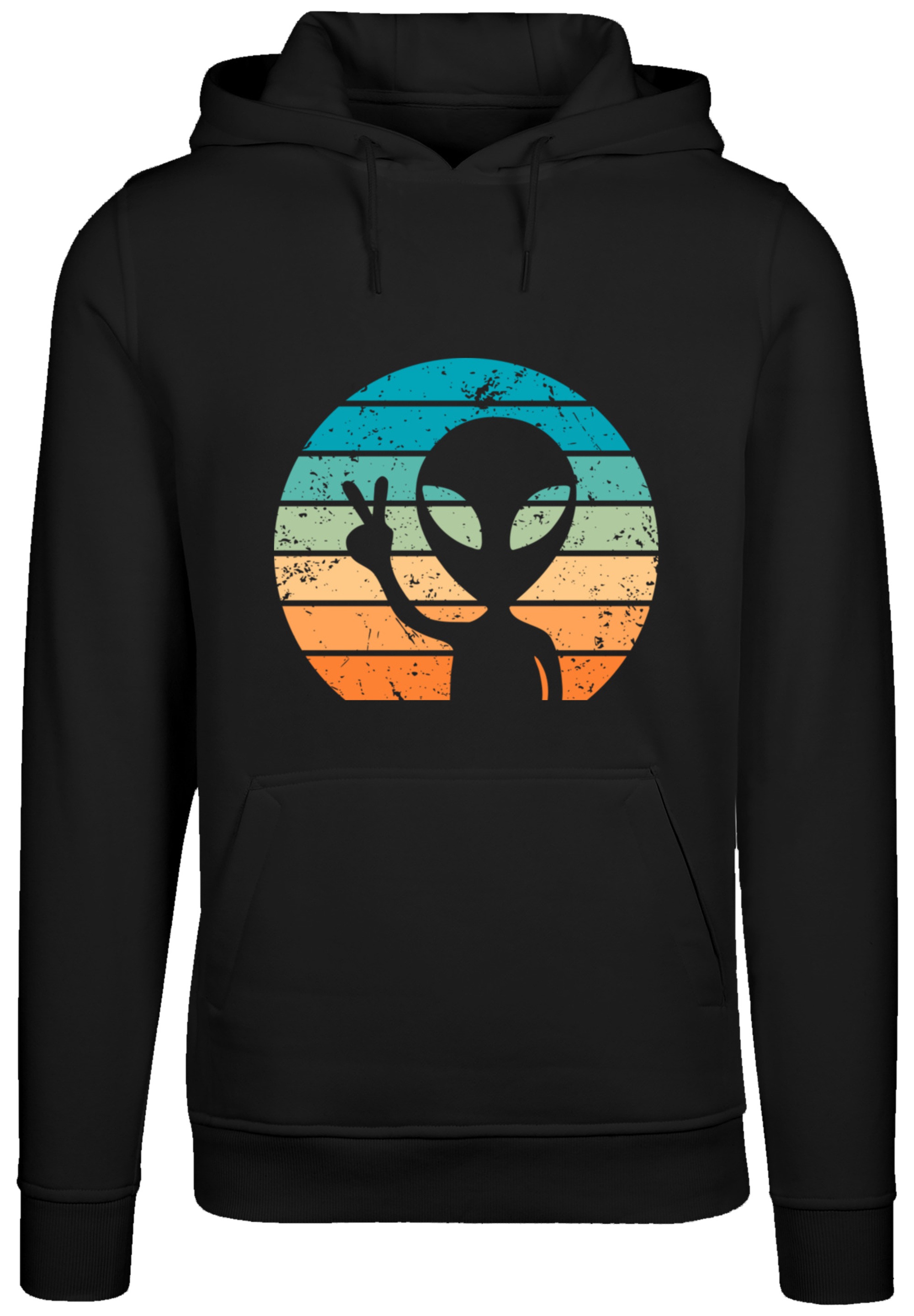 F4NT4STIC Kapuzenpullover "Alien Piece Sonnenuntergang" Premium Qualität günstig online kaufen