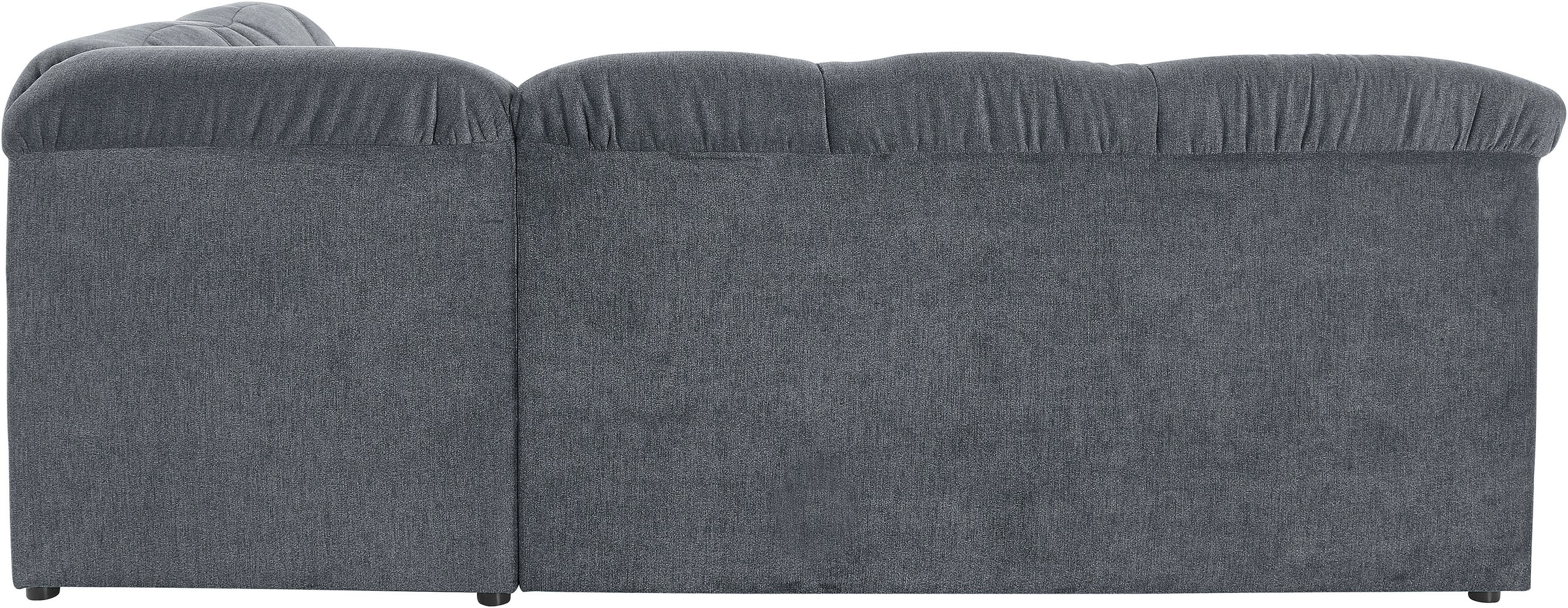 DOMO collection Ecksofa »Pegnitz, elegante Rückensteppung, zeitlose Formensprache, L-Form«, wahlweise mit Bettfunktion