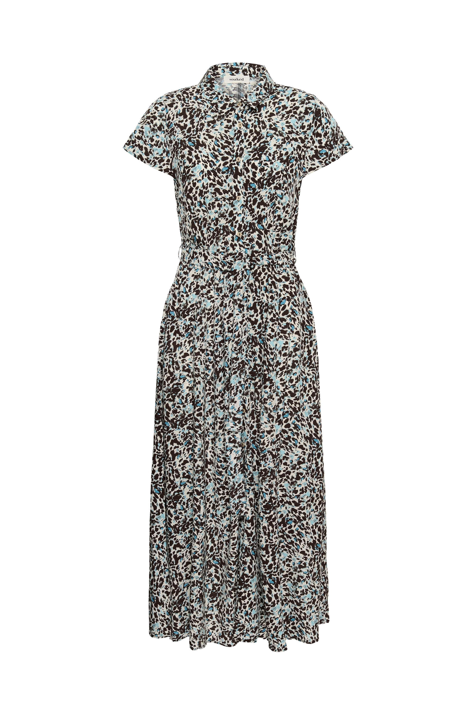 SOAKED IN LUXURY Midikleid "Damen Kleid SLArjana"
