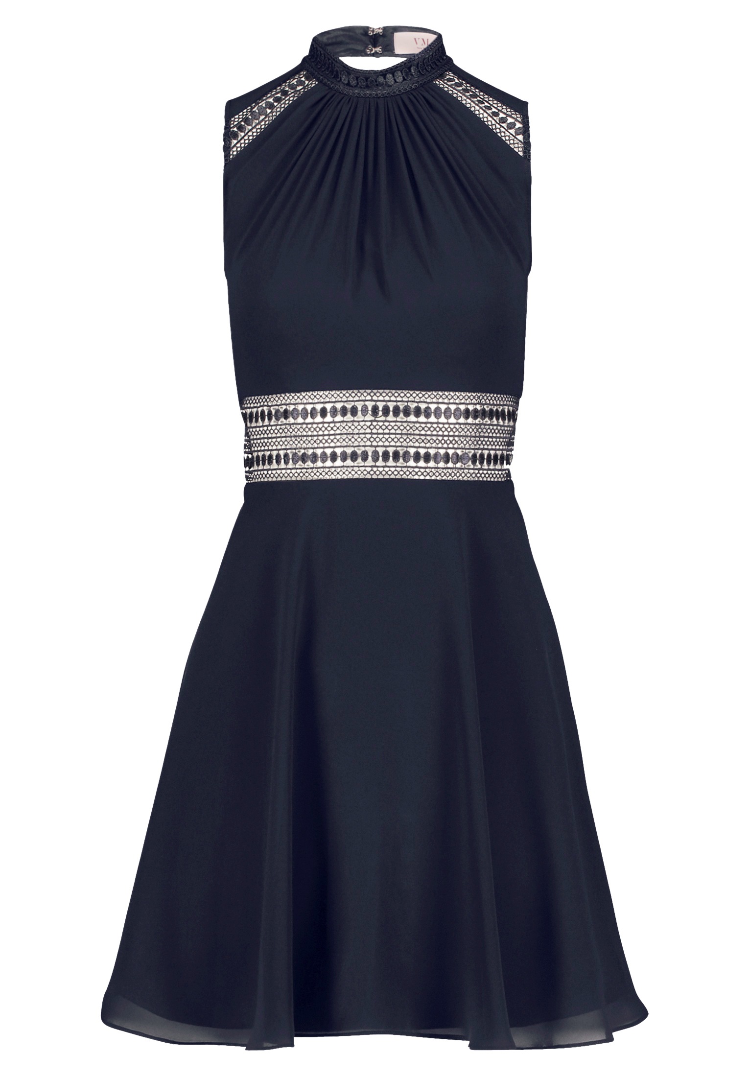 Vera Mont Cocktailkleid "Damen mit Spitzeneinsatz" Ohne Tasche Aufgesteppte günstig online kaufen