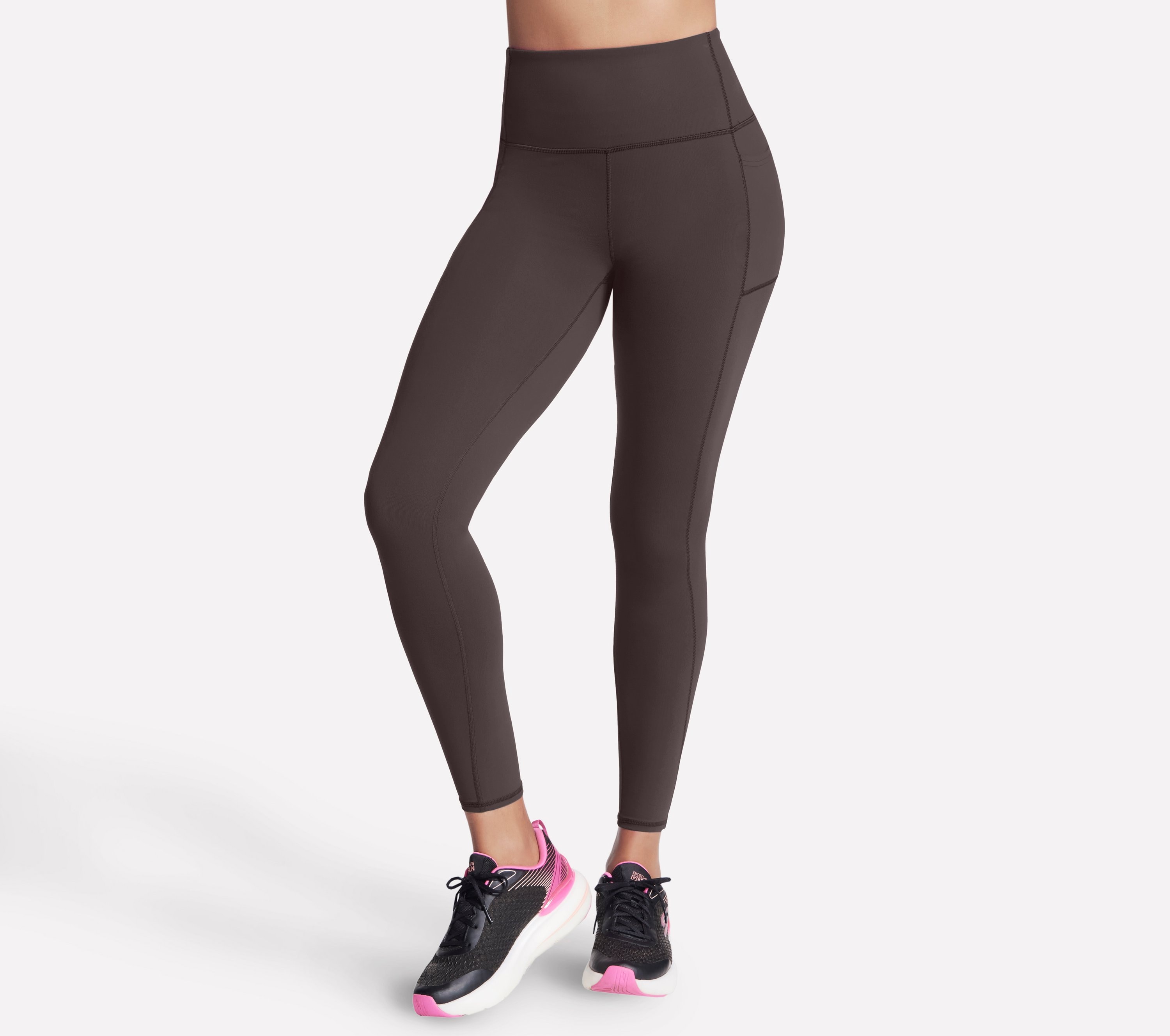 Skechers Leggings "Womens High Waisted Legging" mit Handytasche, atmungsaktives Material, schnell trocknend