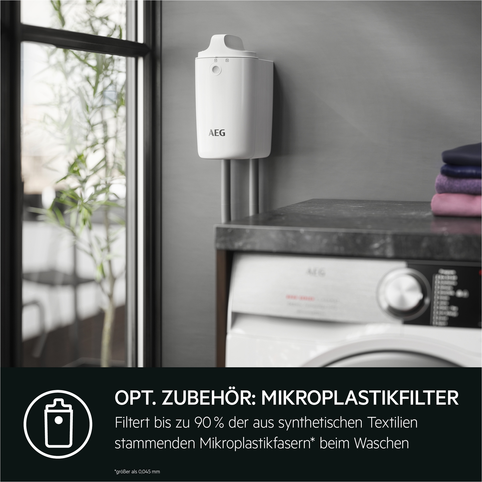 AEG Waschmaschine Toplader 6000 »LTR6A360TL« 6 kg 1300 U/min Anti-Allergie-Programm: Entfernt zuverlässig Viren und Bakterien