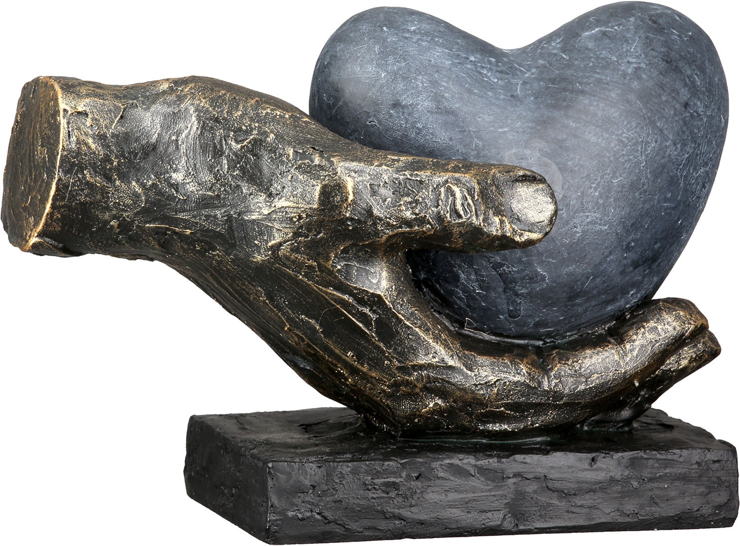 GILDE Skulptur »Skulptur Heart in your Hand«
