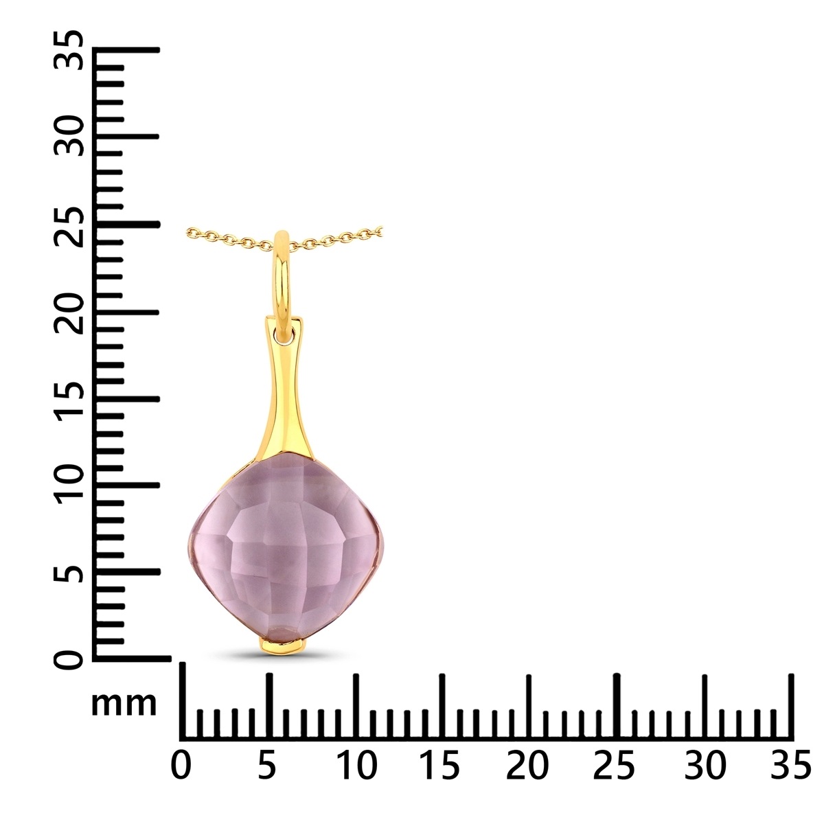 Rafaela Donata Kette mit Anhänger »K119« aus Sterling Silber