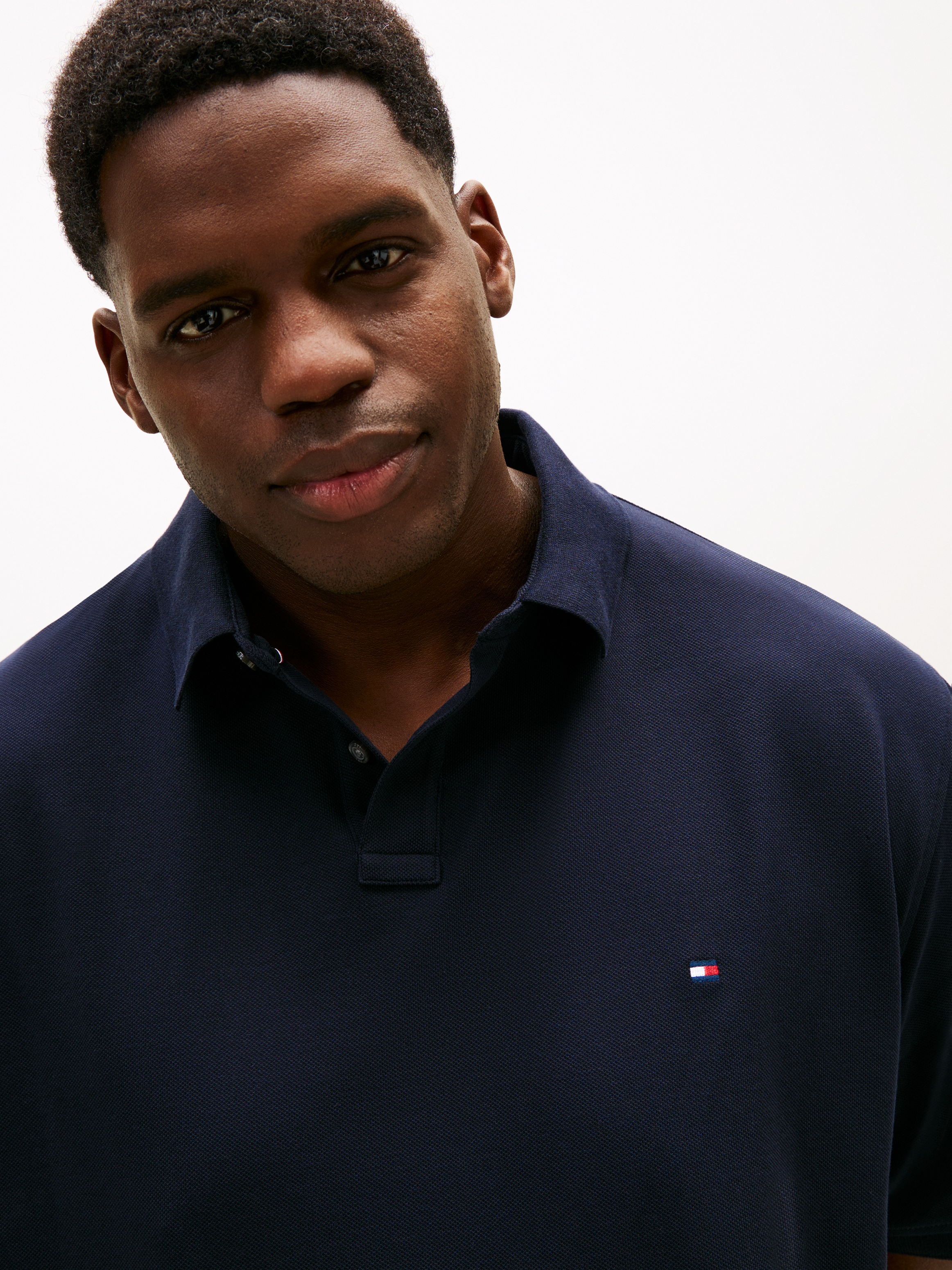 Tommy Hilfiger Big & Tall Poloshirt "Plus 1985" Große Größen, Pique, regula günstig online kaufen