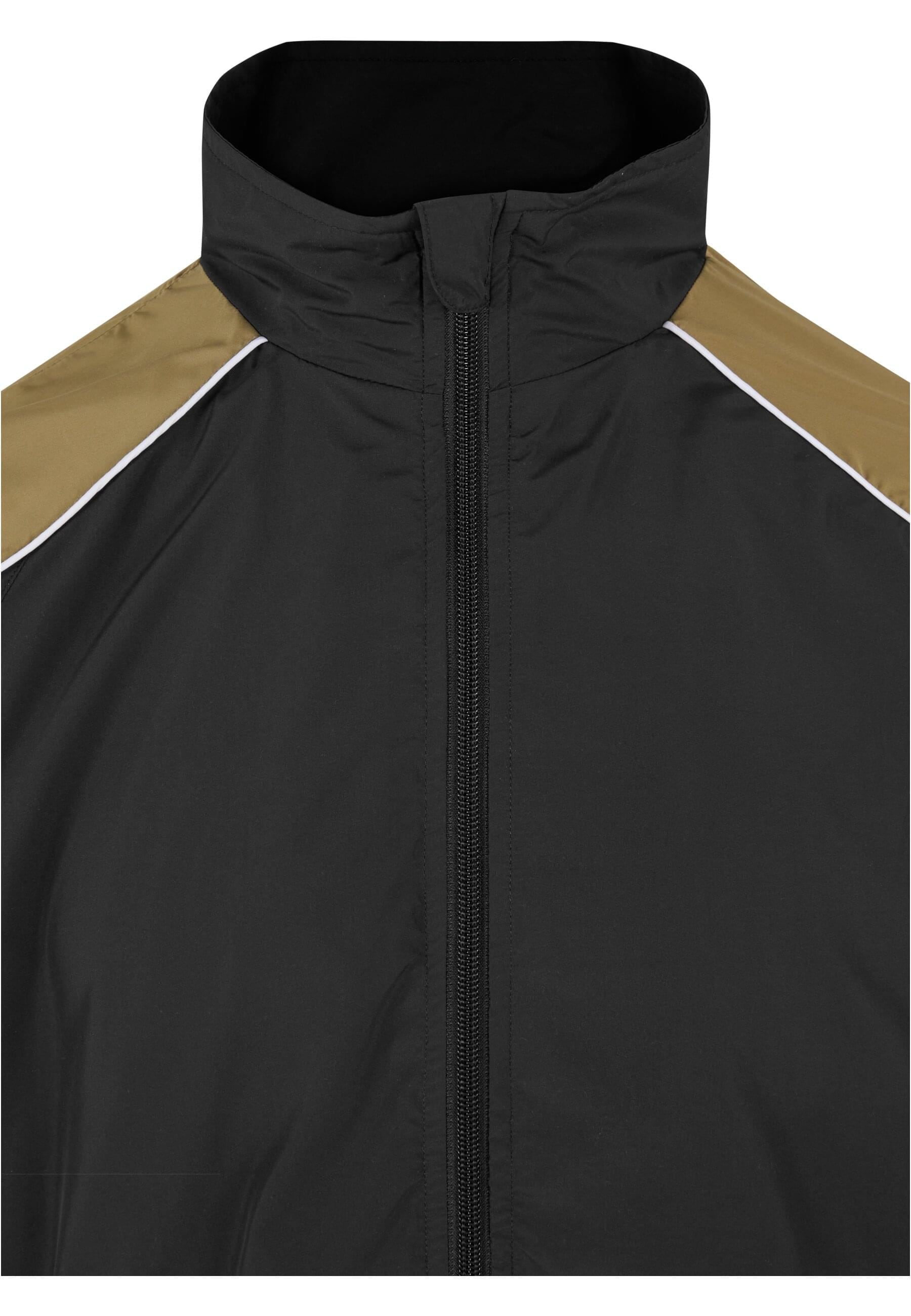 URBAN CLASSICS Trainingsjacke »Urban Classics Herren Piped Track Jacket« 1 Stk. tlg. ohne Kapuze