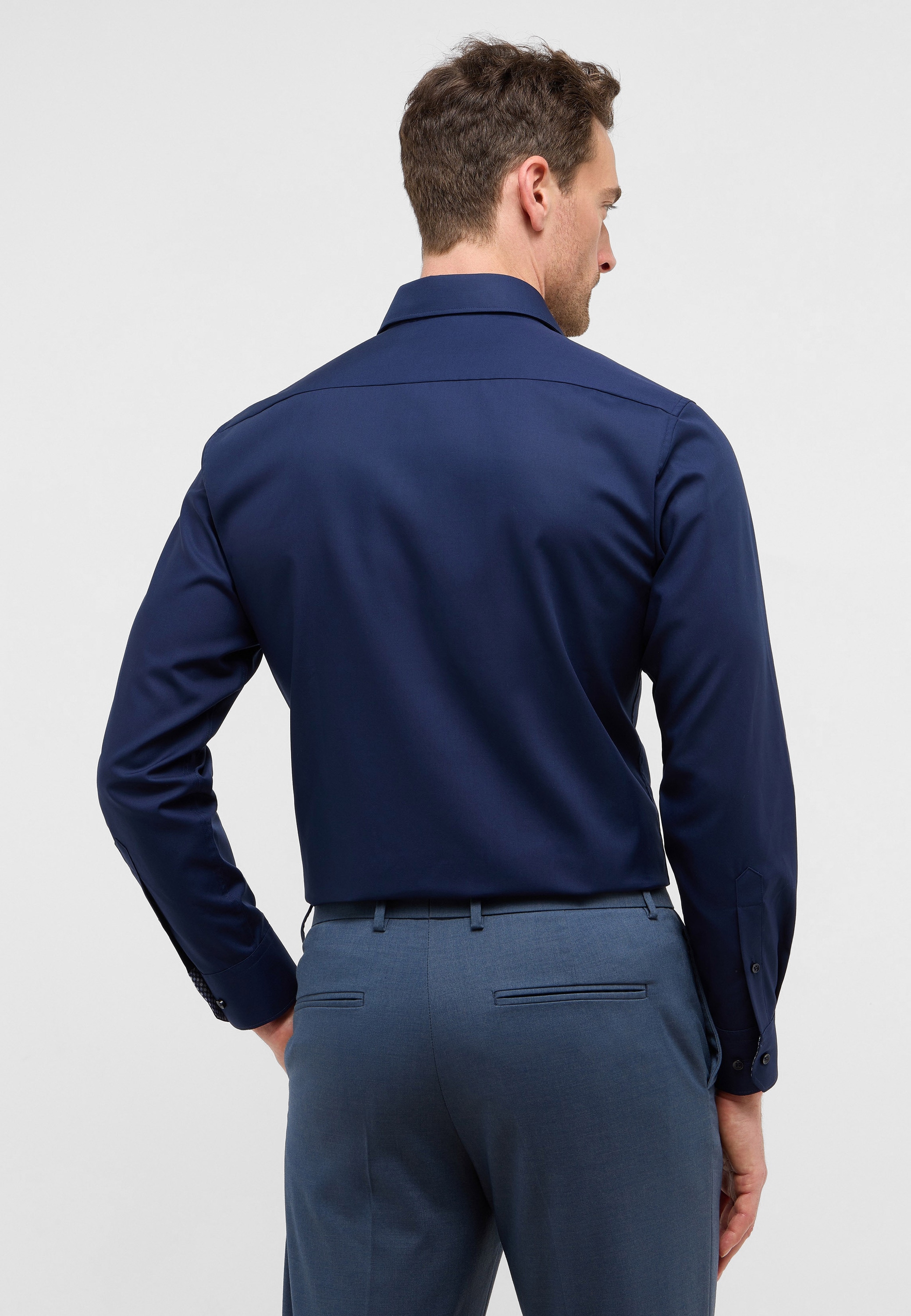 Eterna Langarmhemd »MODERN FIT«, NON IRON (bügelfrei)