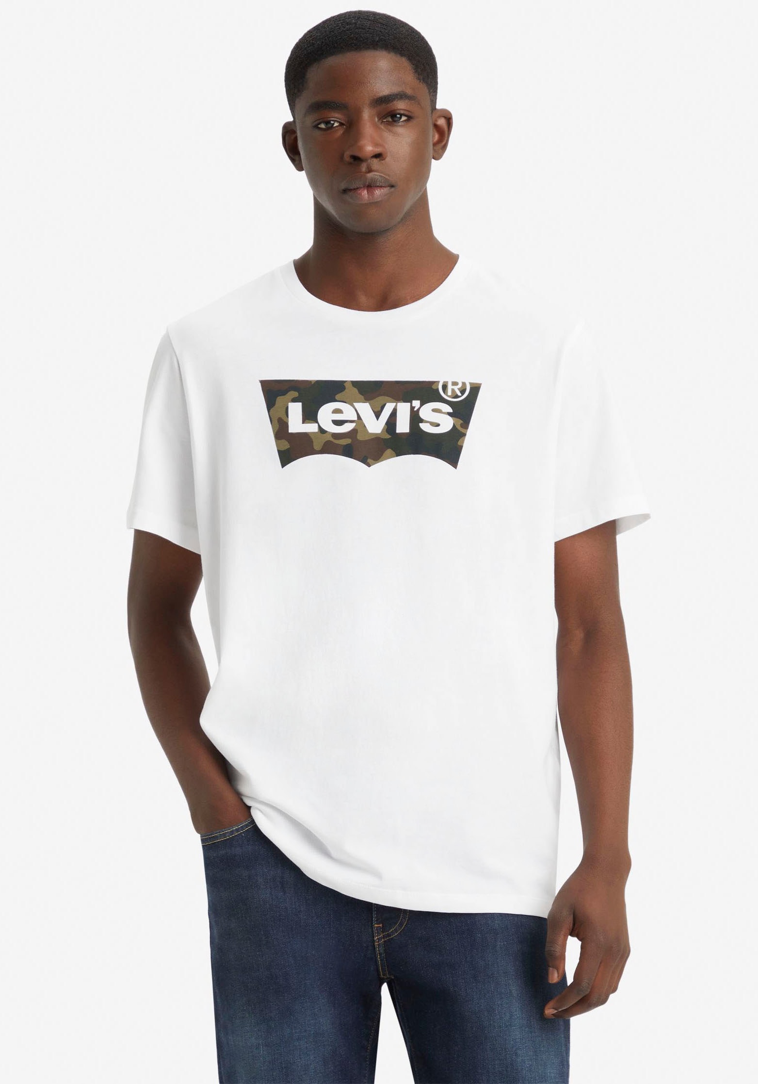 Levis T-Shirt "Batwing Logo Tee" mit Logo-Front-Print günstig online kaufen