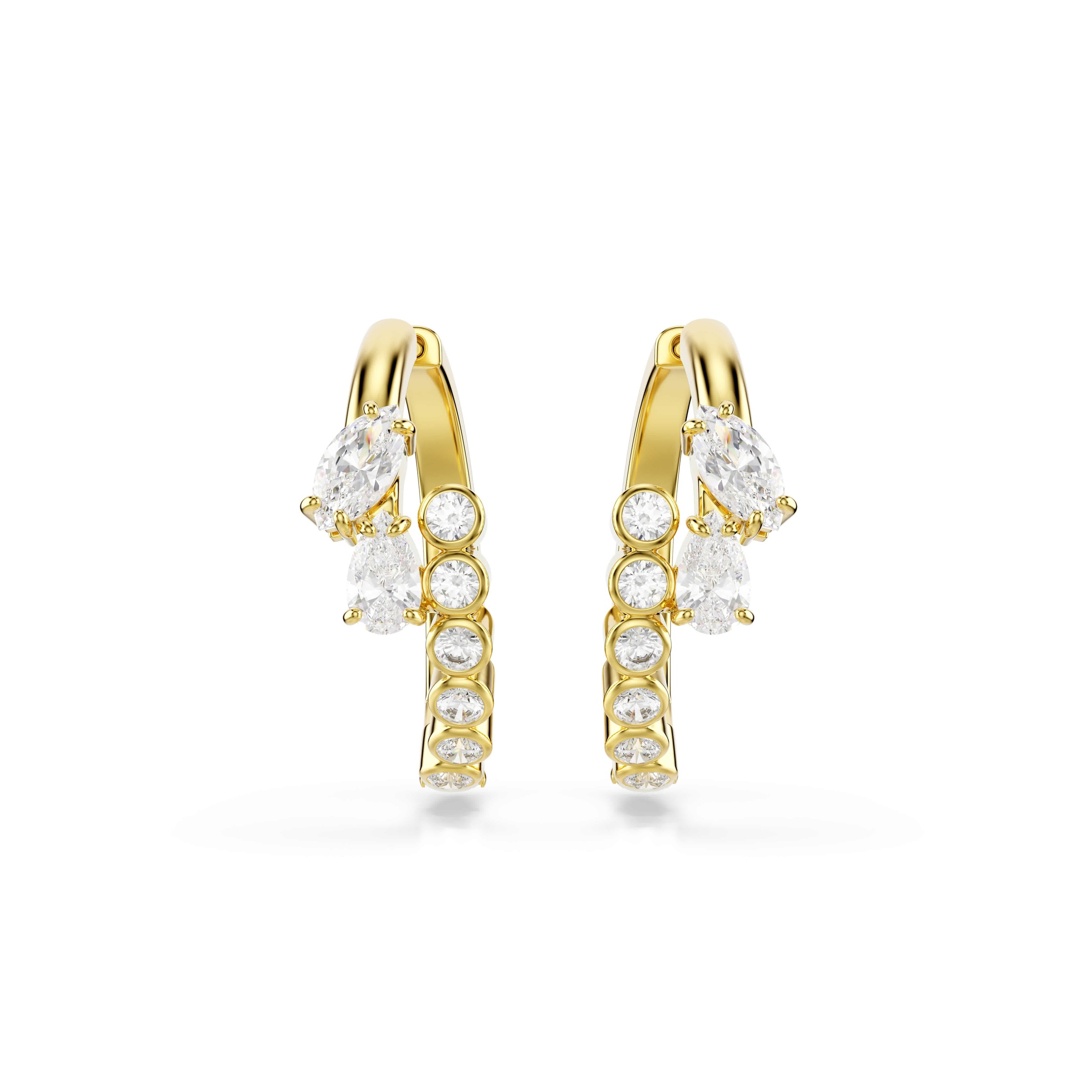 Swarovski Paar Creolen »Schmuck Geschenk MESMERA Ohrringe« mit Swarovski® Kristall