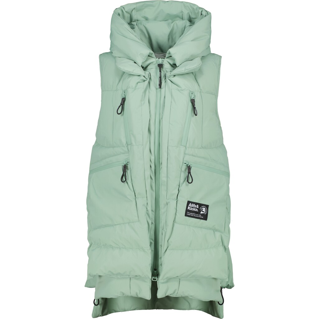 Alife & Kickin Steppweste »RachaAK A Long Vest Damen Steppweste, Weste«