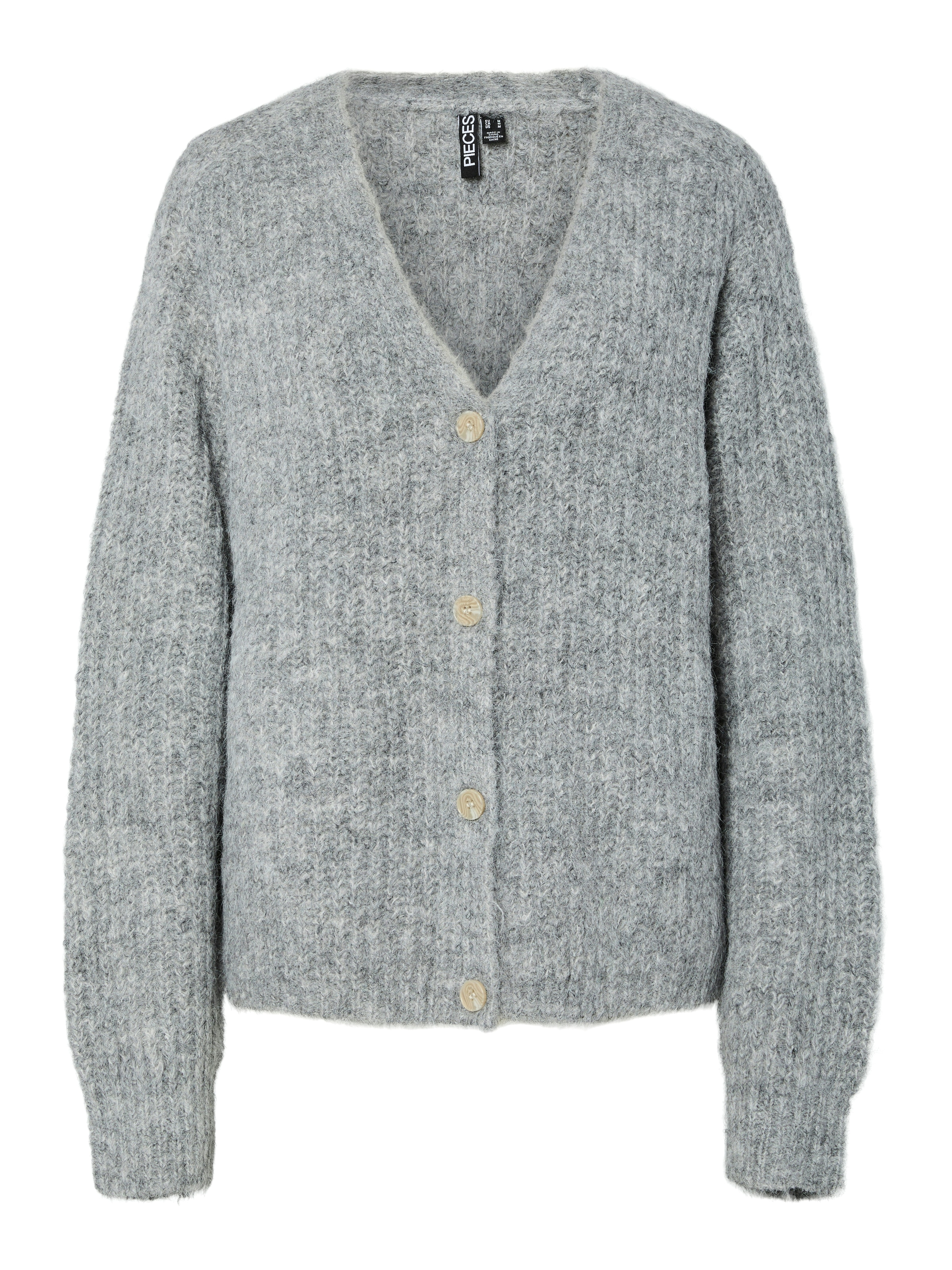 pieces Strickjacke "PCCLEO LS V-NECK KNIT CARDIGAN NOOS BC" günstig online kaufen