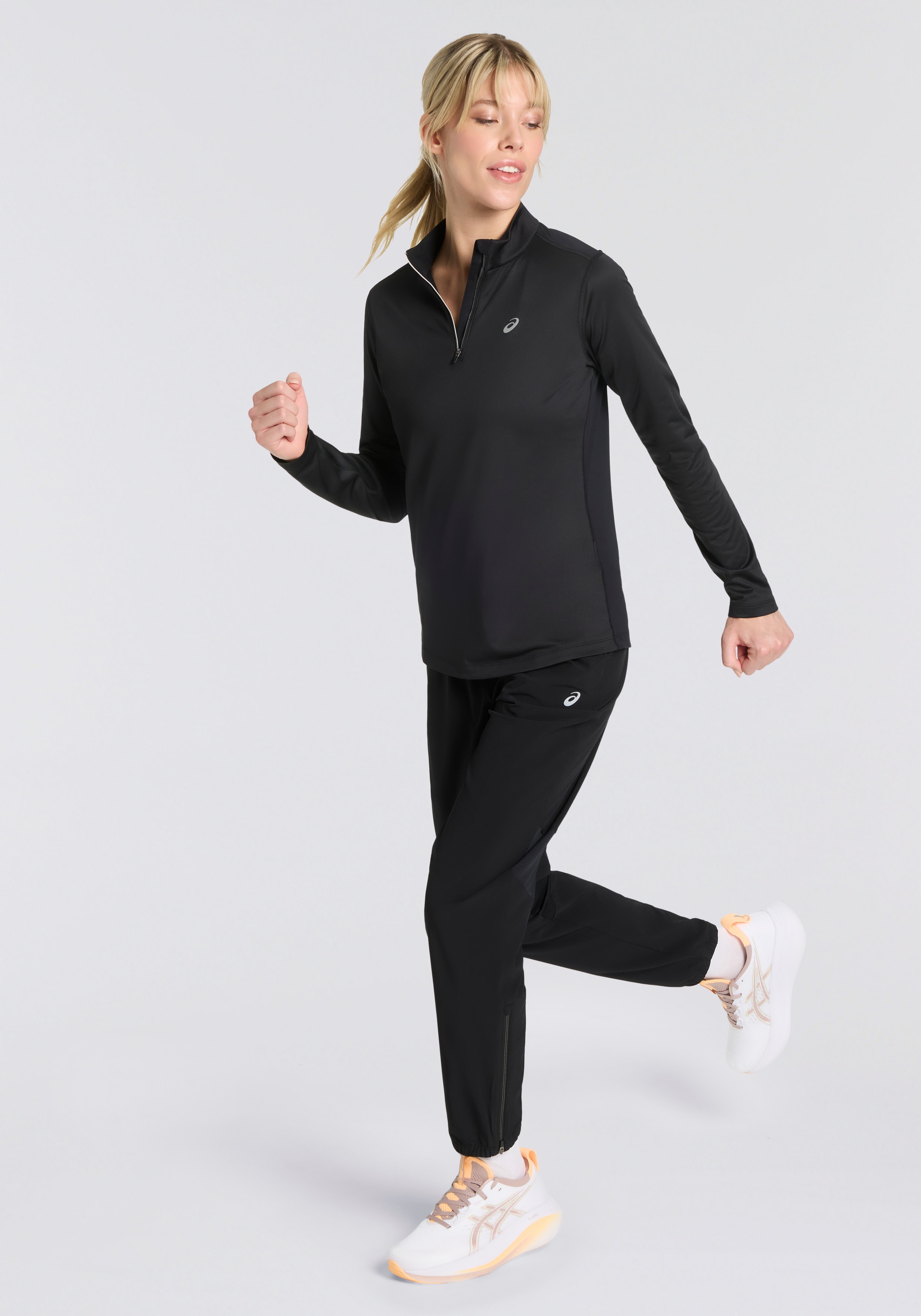 Asics Laufshirt »ASICS CORE LS 1/2 ZIP WINTER TOP«