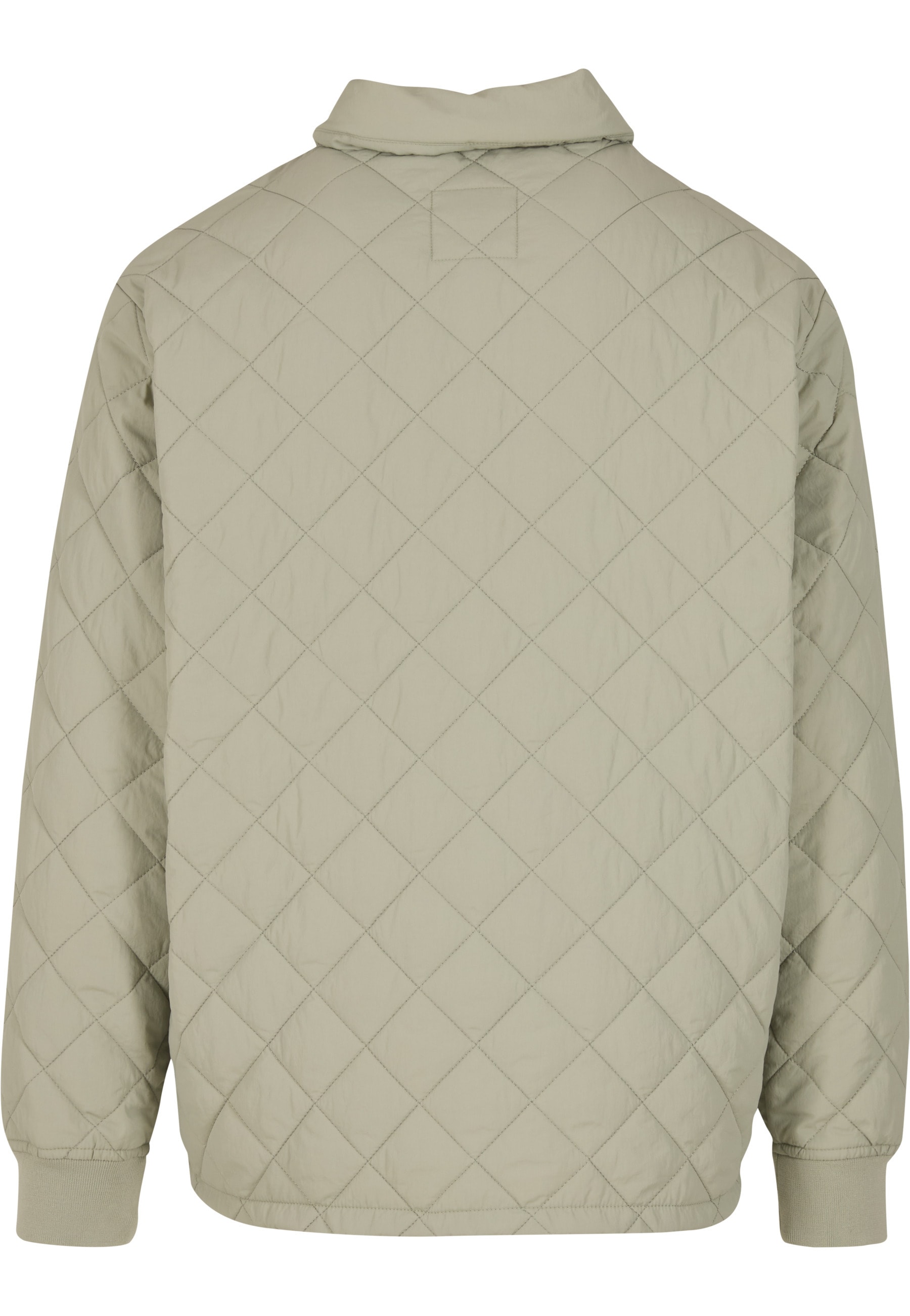 URBAN CLASSICS Allwetterjacke »Urban Classics Quilted Overshirt« 1 Stk. tlg. ohne Kapuze