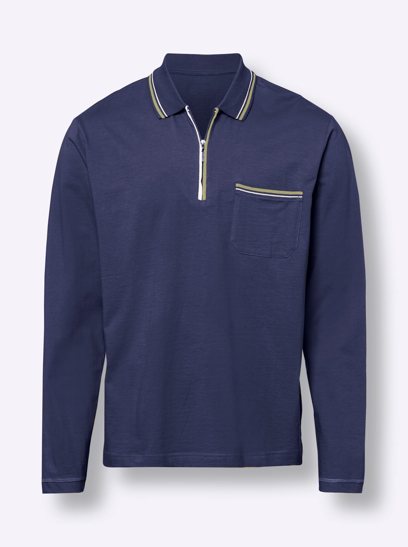 Thumbnail - Classic Langarm-Poloshirt "Poloshirt" 1 Stk.