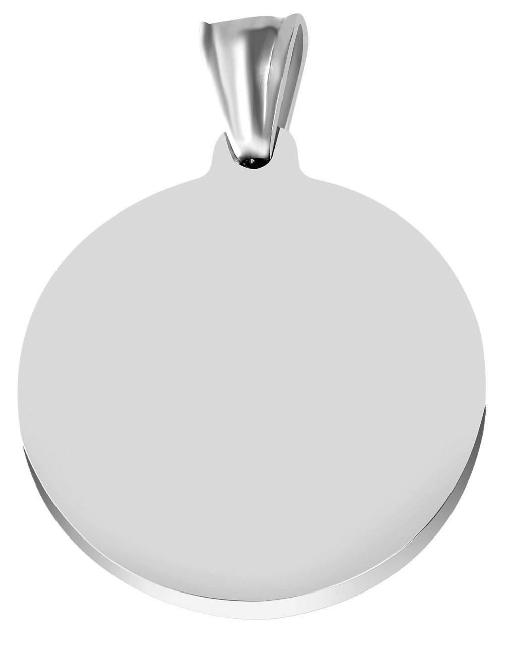 Kettenanhänger ADELIA´S "zeitloser Schmuck Anhänger aus Edelstahl", gold, Schmuckanhänger, Damen, Edelstahl, Kettenanhänger