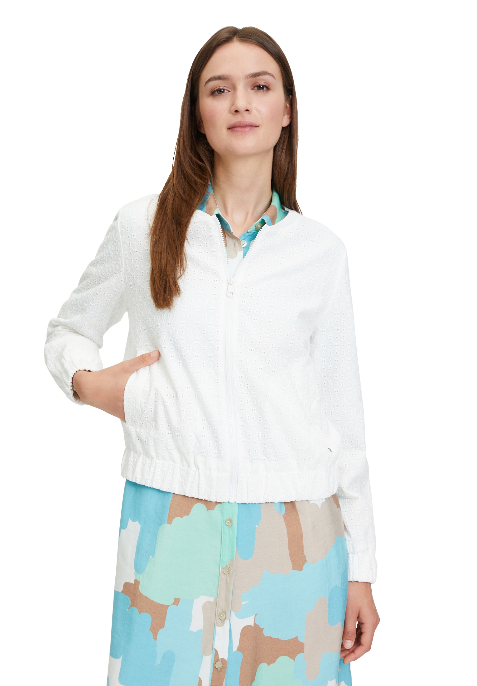 Jackenblazer »Betty & Co Blouson langarm«, Material