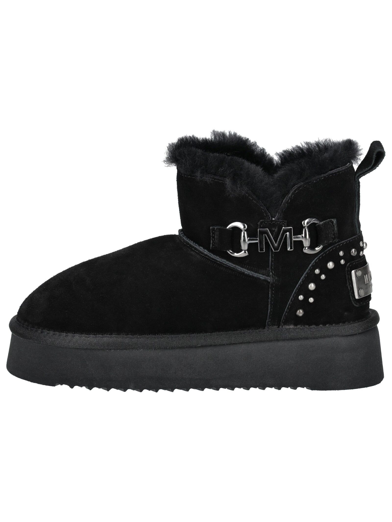Mustang Shoes Plateaustiefelette »Mustang Shoes Stiefelette Veloursleder«