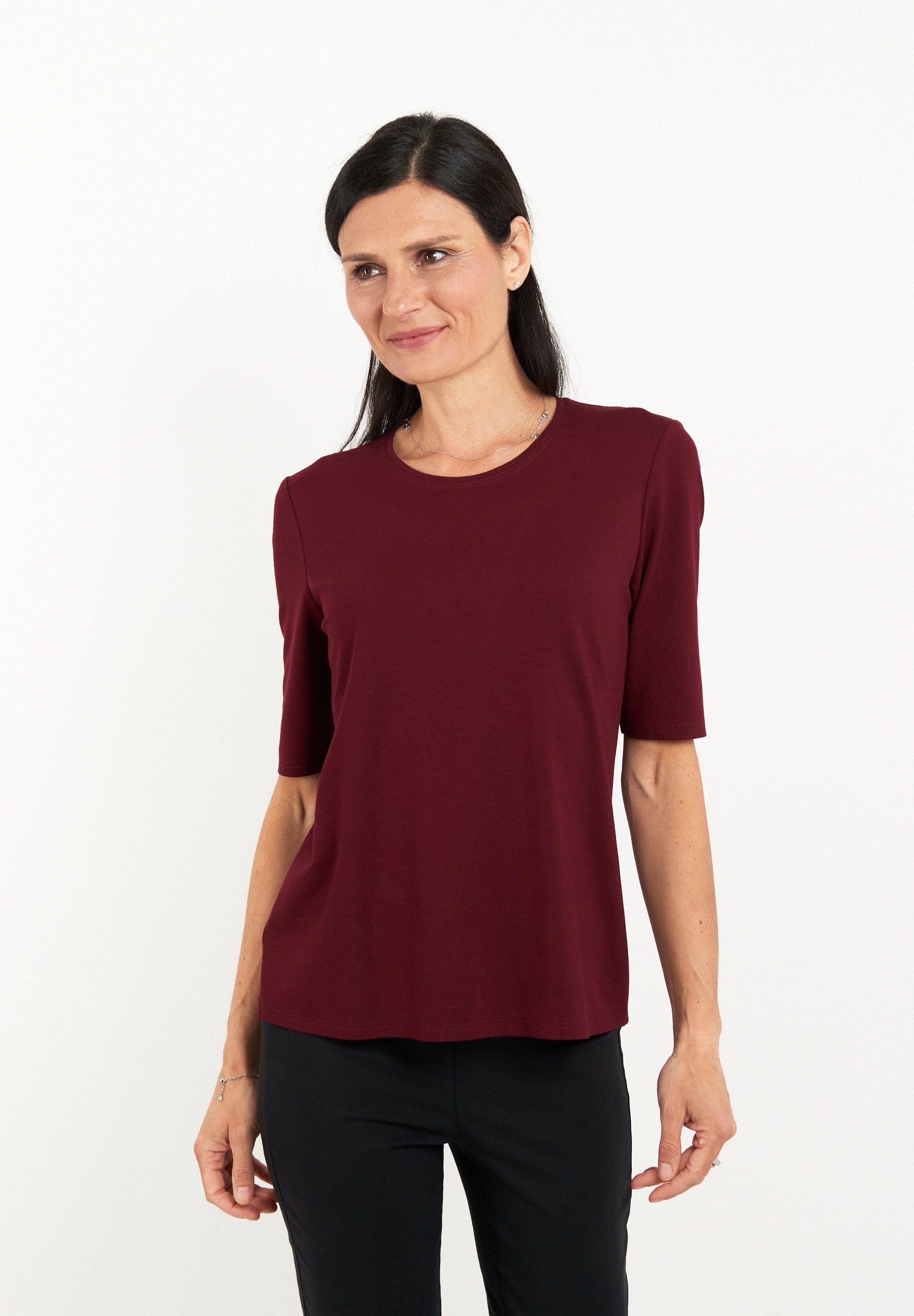 Seidel Moden T-Shirt mit Rundhalsausschnitt, MADE IN GERMANY günstig online kaufen