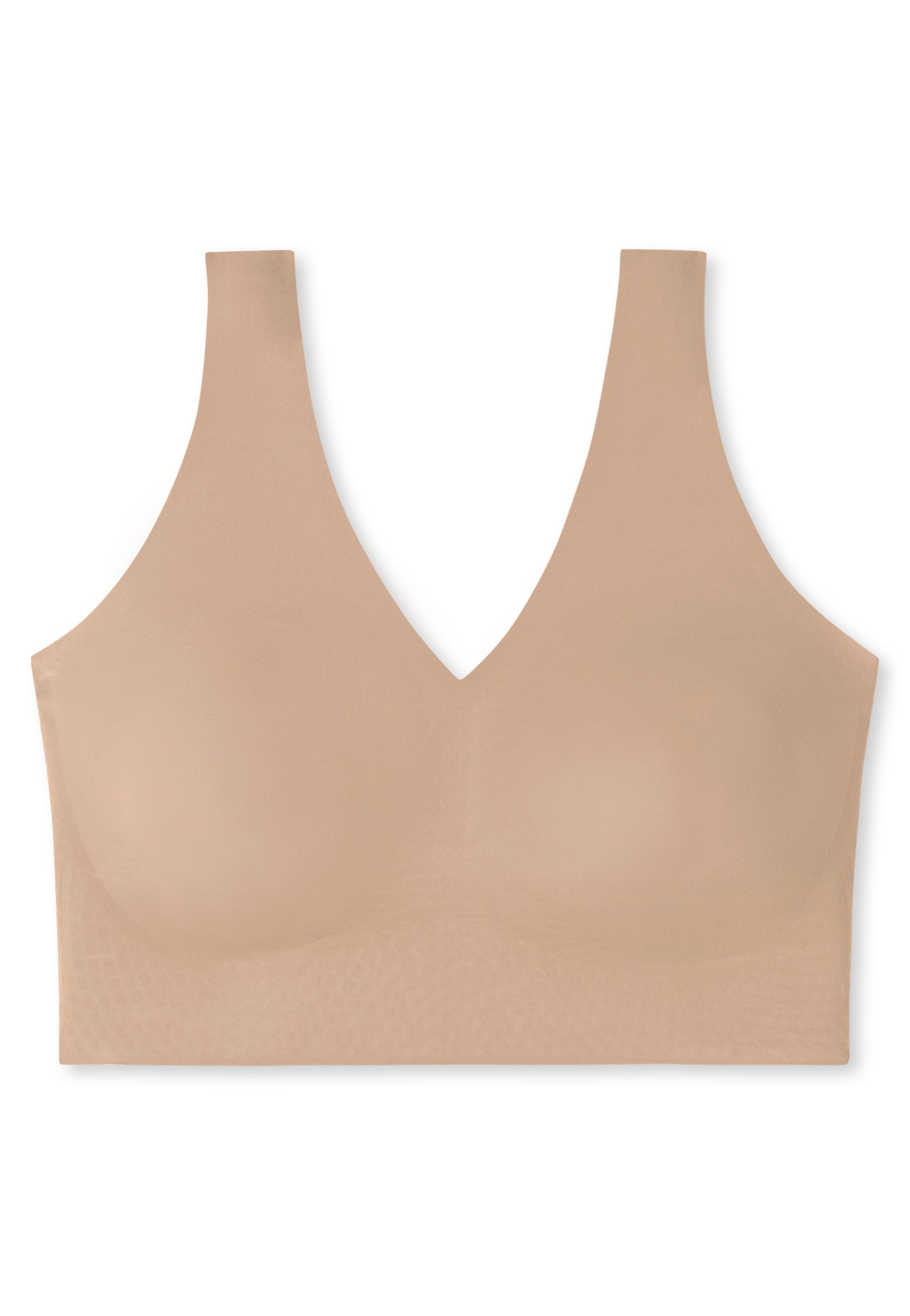 Schiesser Bustier »Invisible Soft« Microfaser, Lasercut-Abschlüsse, V-Ausschnitt