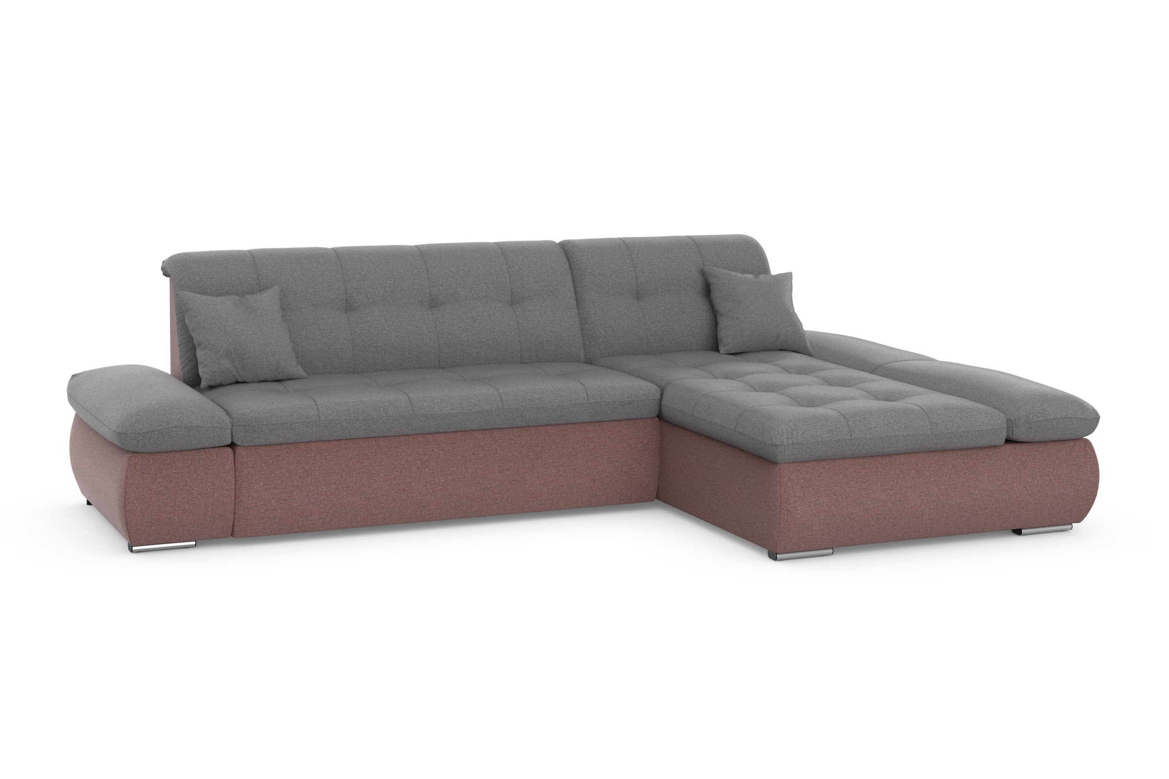 Thumbnail - DOMO collection Ecksofa "Moric, L-Form, XXL-Sofa - Breite 300cm", wahlweise mit Bettfunktion und Armteilverstellung, bee...