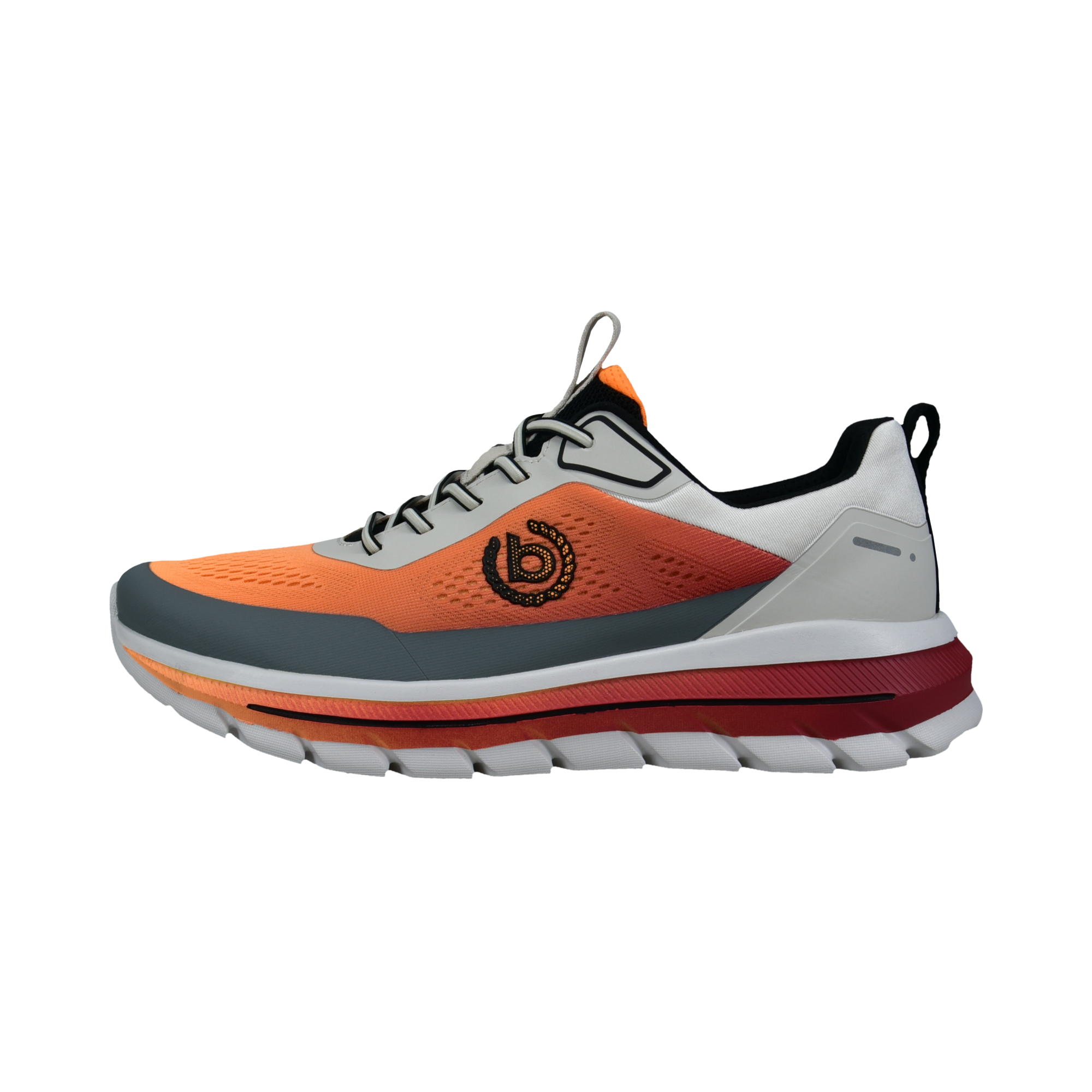 bugatti Sneaker  Freizeitschnürer, Halbschuh im Materialmix