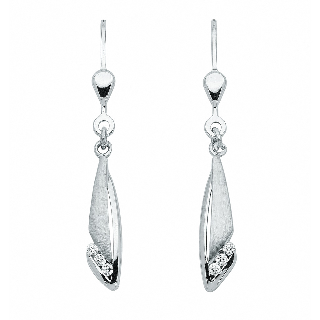 Adelia´s Paar Ohrhänger »Damen Silberschmuck« 925 Sterling Silber Silberschmuck für Damen