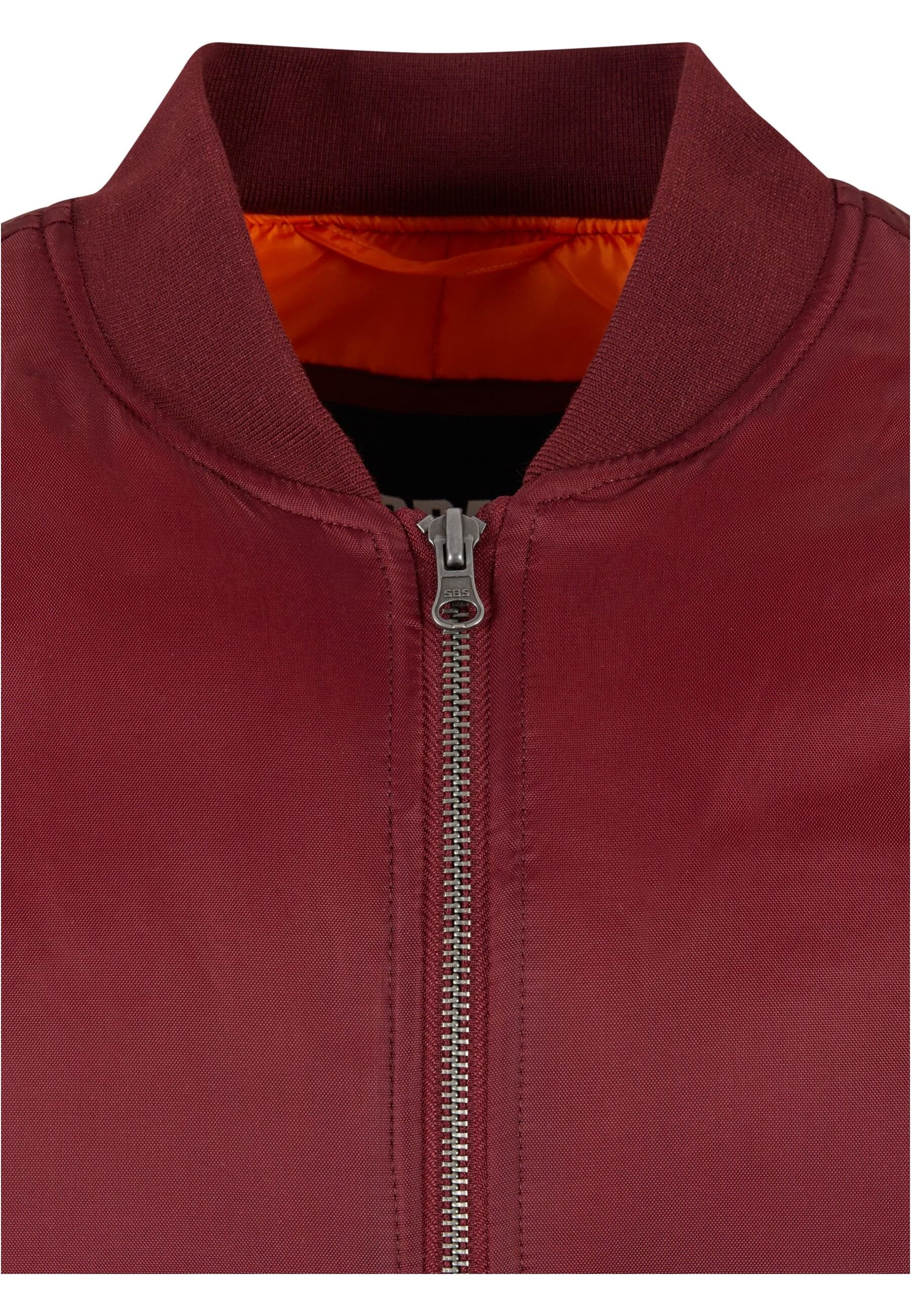 URBAN CLASSICS Anorak »Urban Classics Herren Basic Bomber Jacket«, (1 St.), ohne Kapuze