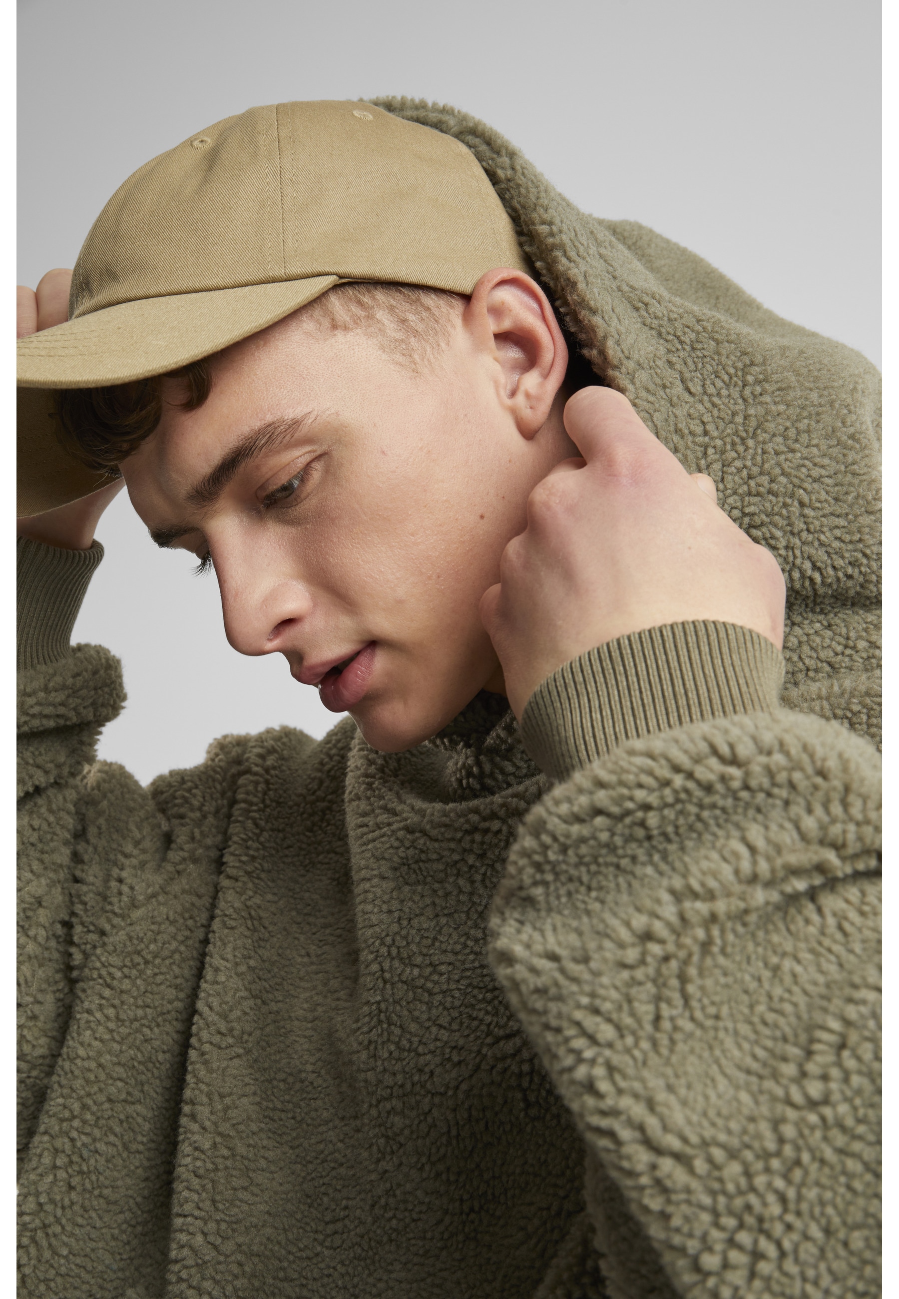 URBAN CLASSICS Kapuzenpullover »Urban Classics Oversized Teddy Hoody« 1 Stk.