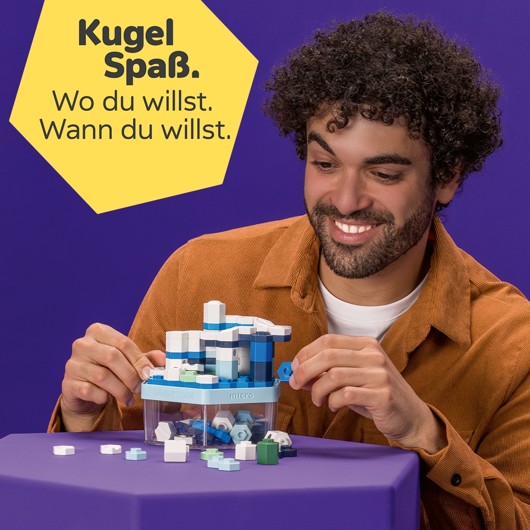 Ravensburger Kugelbahn-Bausatz »GraviTrax micro - Ocean Blue« Made in Europe