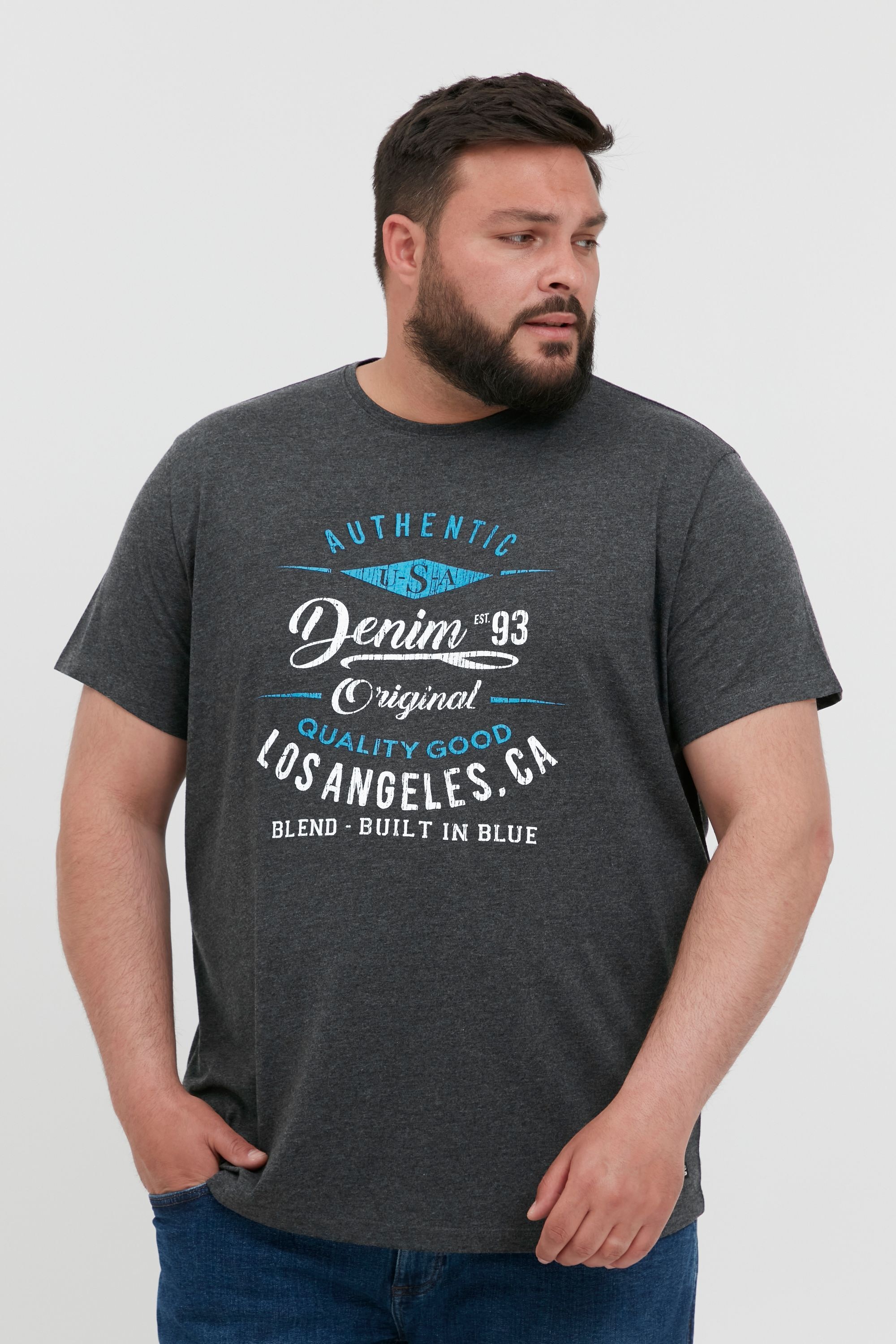 Blend T-Shirt "BHDoppler Big & Tall" T-Shirt in großen Größen günstig online kaufen