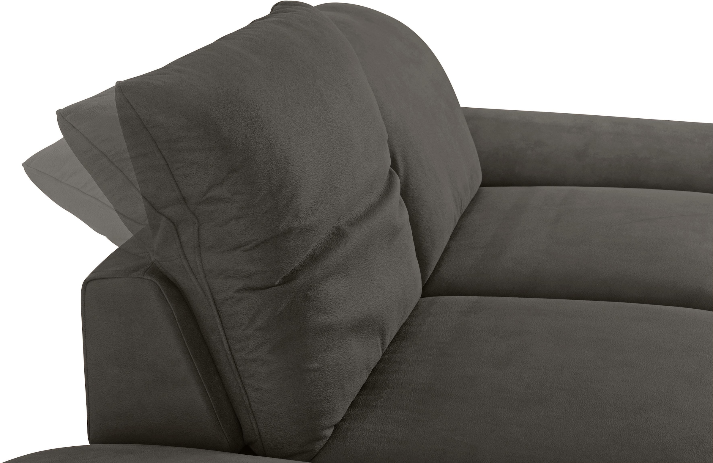 W.SCHILLIG 2,5-Sitzer »enjoy&MORE«, mit Sitztiefenverstellung, Füße silber matt, Breite 232 cm