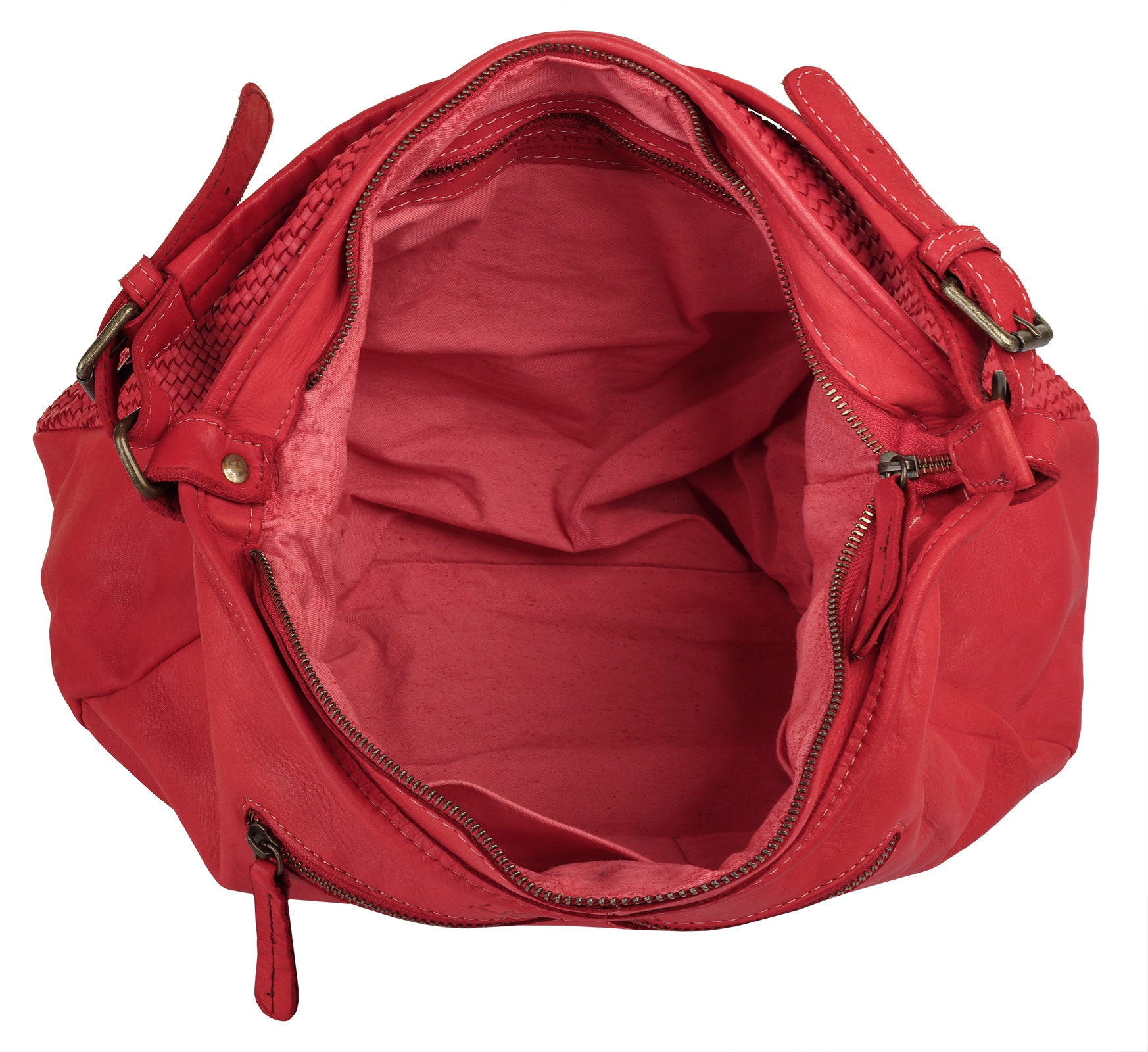 Samantha Look Shopper, echt Leder, Made in Italy