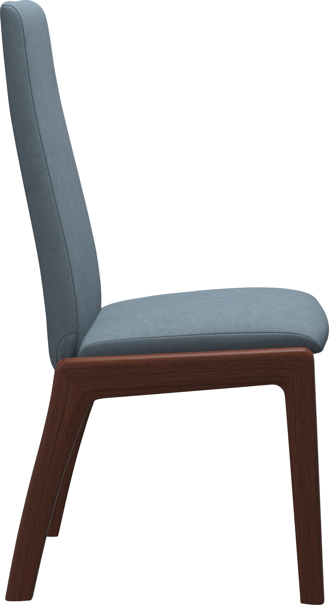 Stressless® Polsterstuhl »Laurel«, Microfaser DINAMICA, Low Back, Größe L, mit abgerundeten Beinen in Walnuss