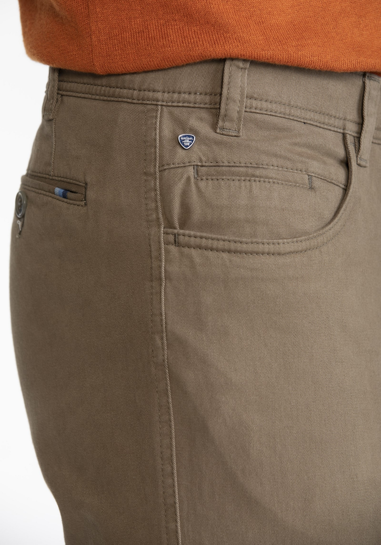 Brühl Stoffhose »Milano II«, (1 tlg.), mit Baumwoll-Stretch-Qualität