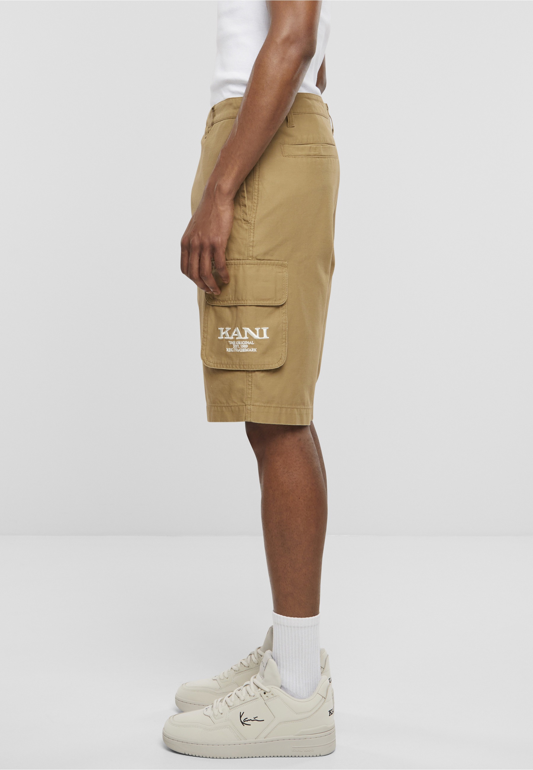 Karl Kani Cargoshorts »Karl Kani Herren Retro Washed Cargo Shorts«